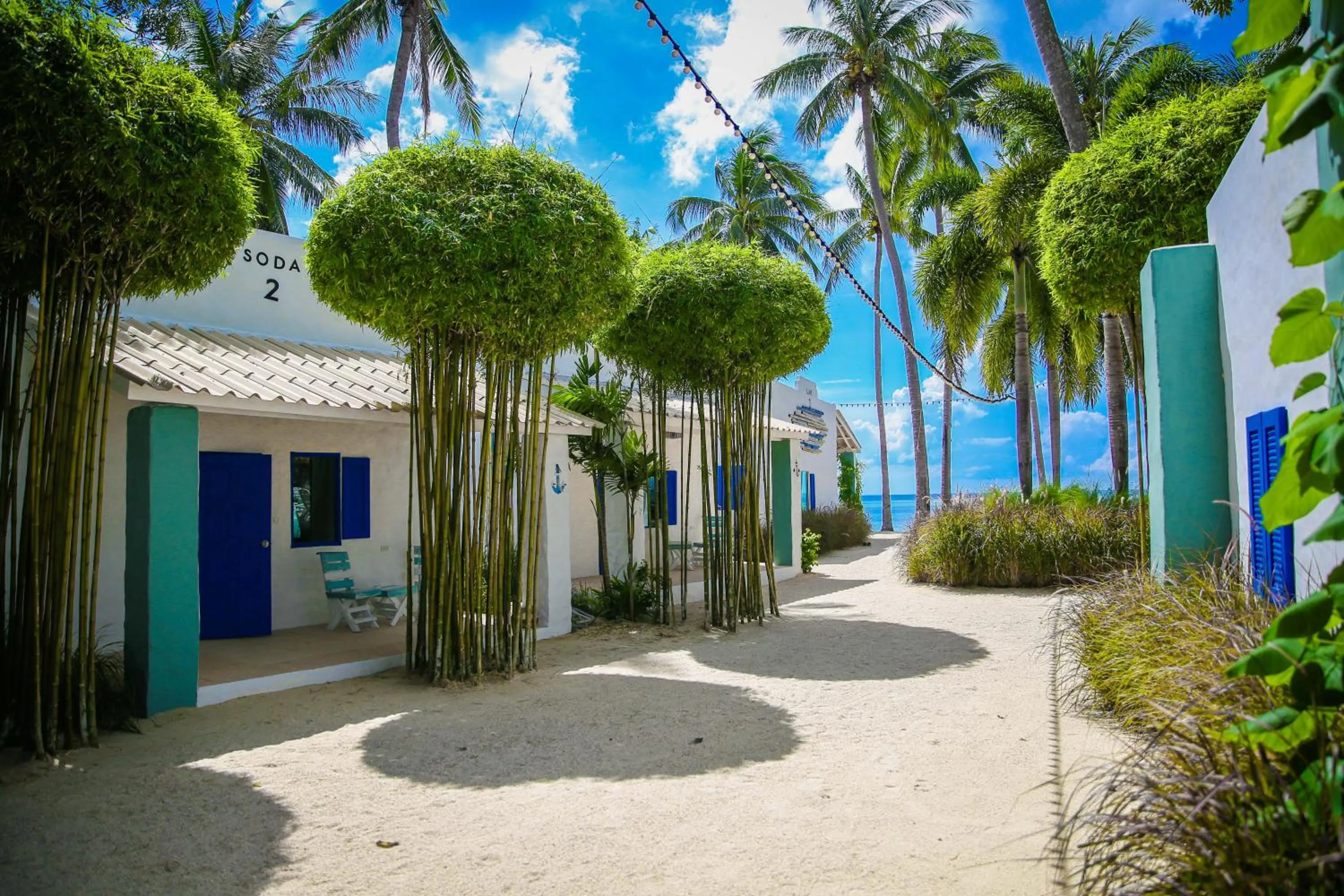 Garden in Lime N Soda Beachfront Resort