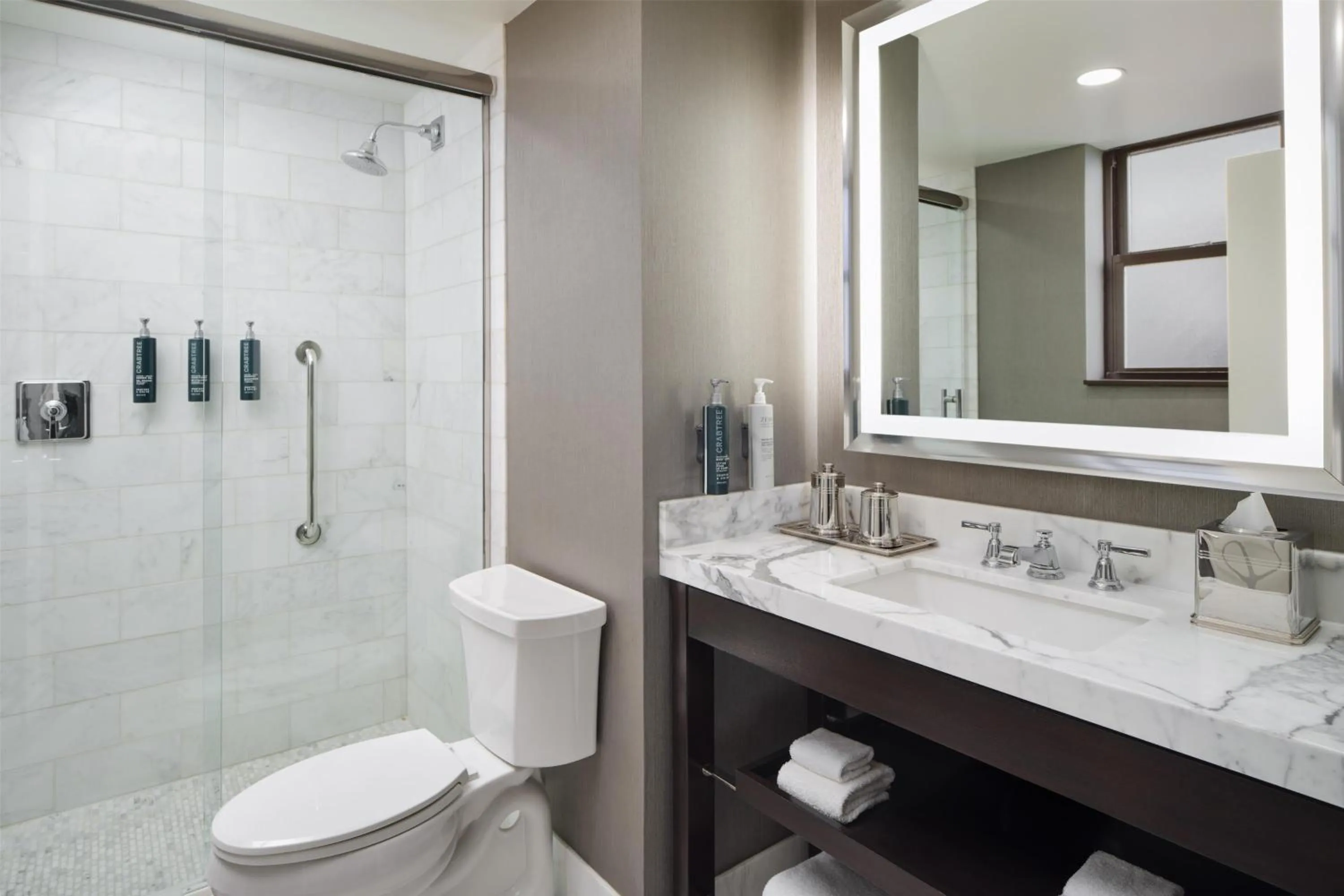 Bathroom in Hilton Chicago