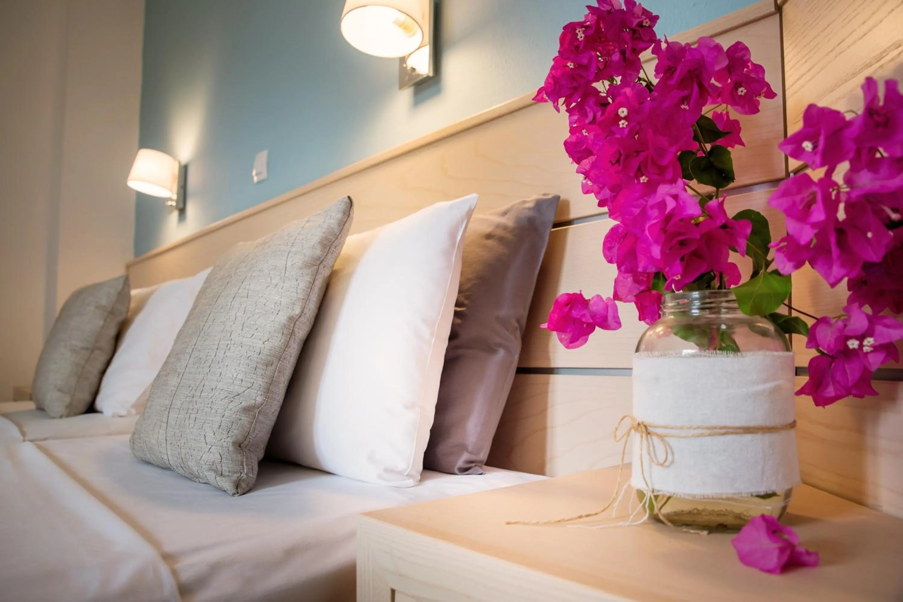 Bedroom, Bed in Melissa Apartments, Studios & Suites