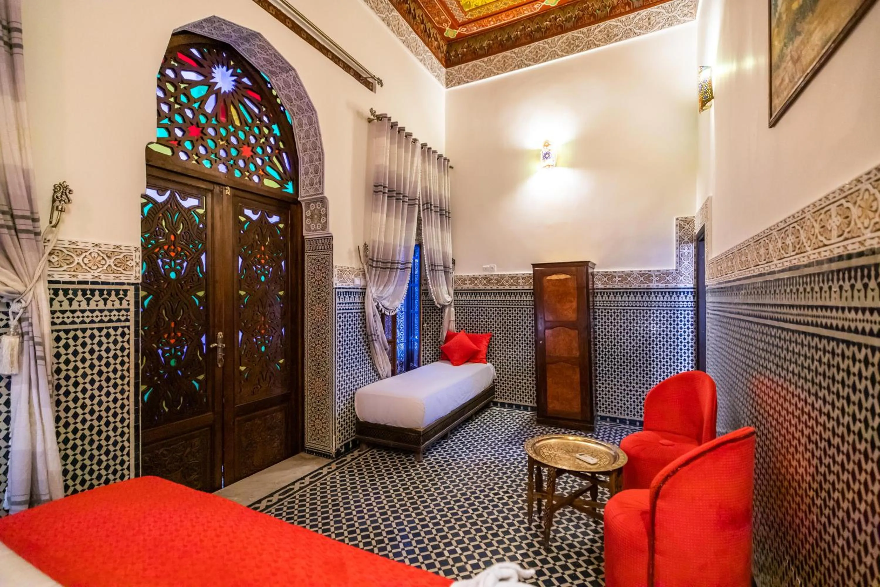 Bed in Dar Fes Tresor