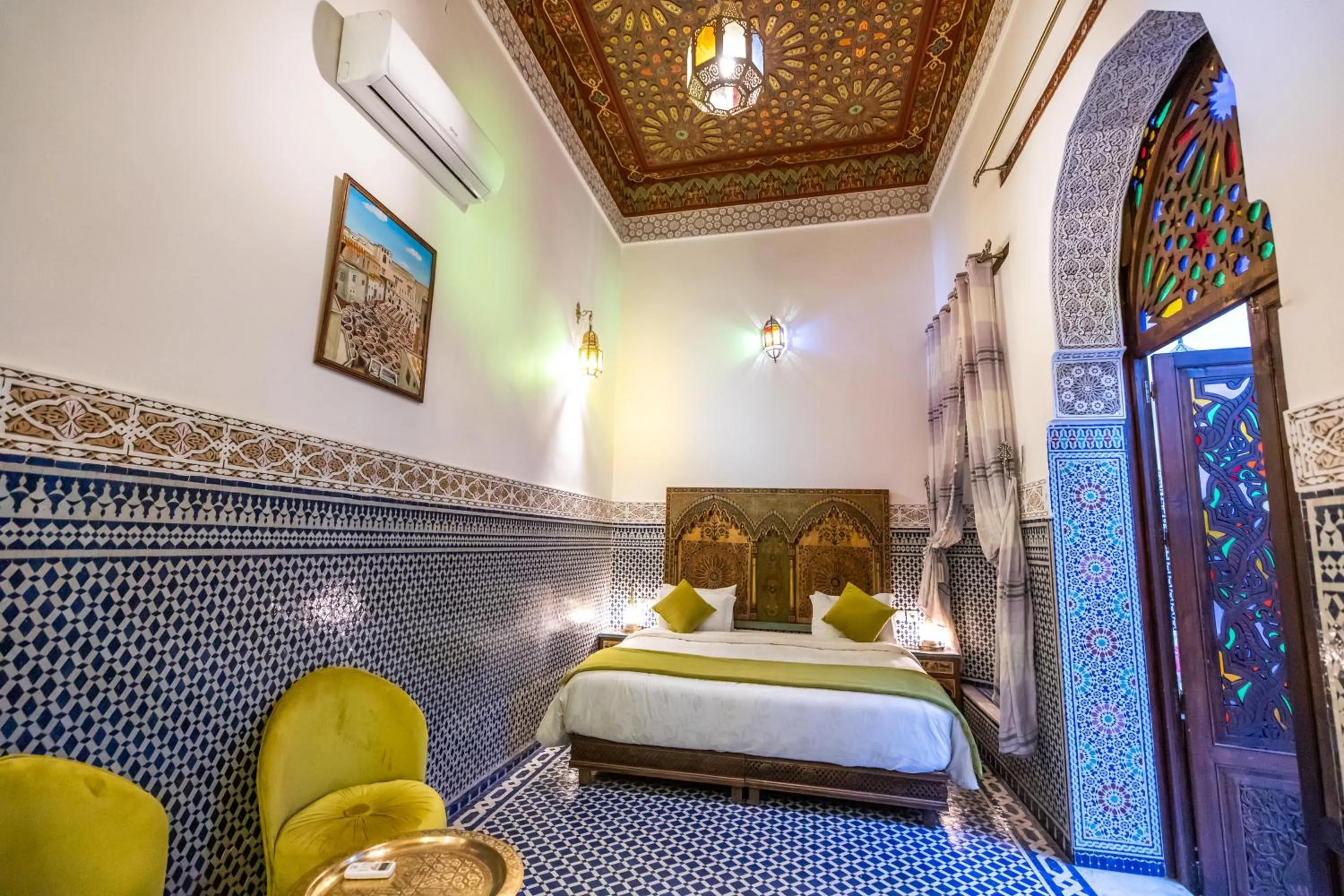 Bed in Dar Fes Tresor