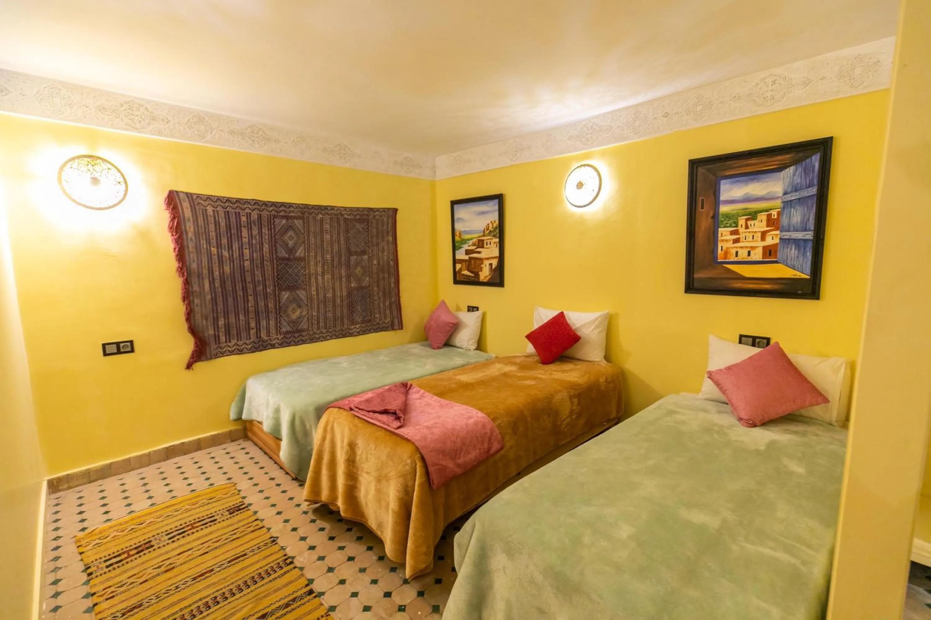 Bed in Dar Fes Tresor