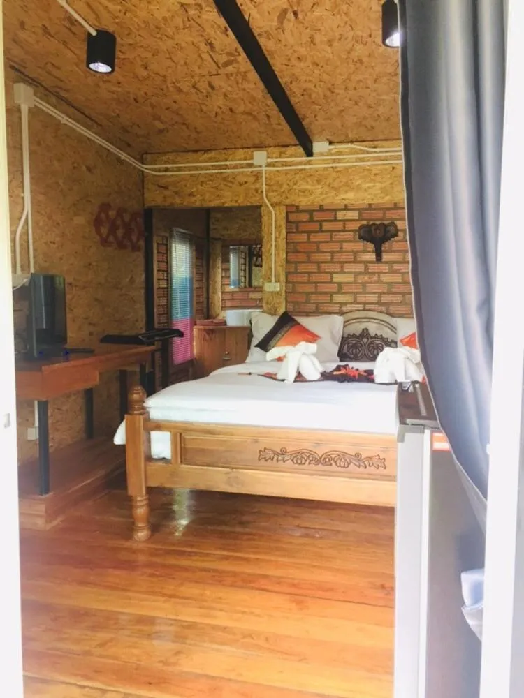 Bed in Mook Tamarind Resort