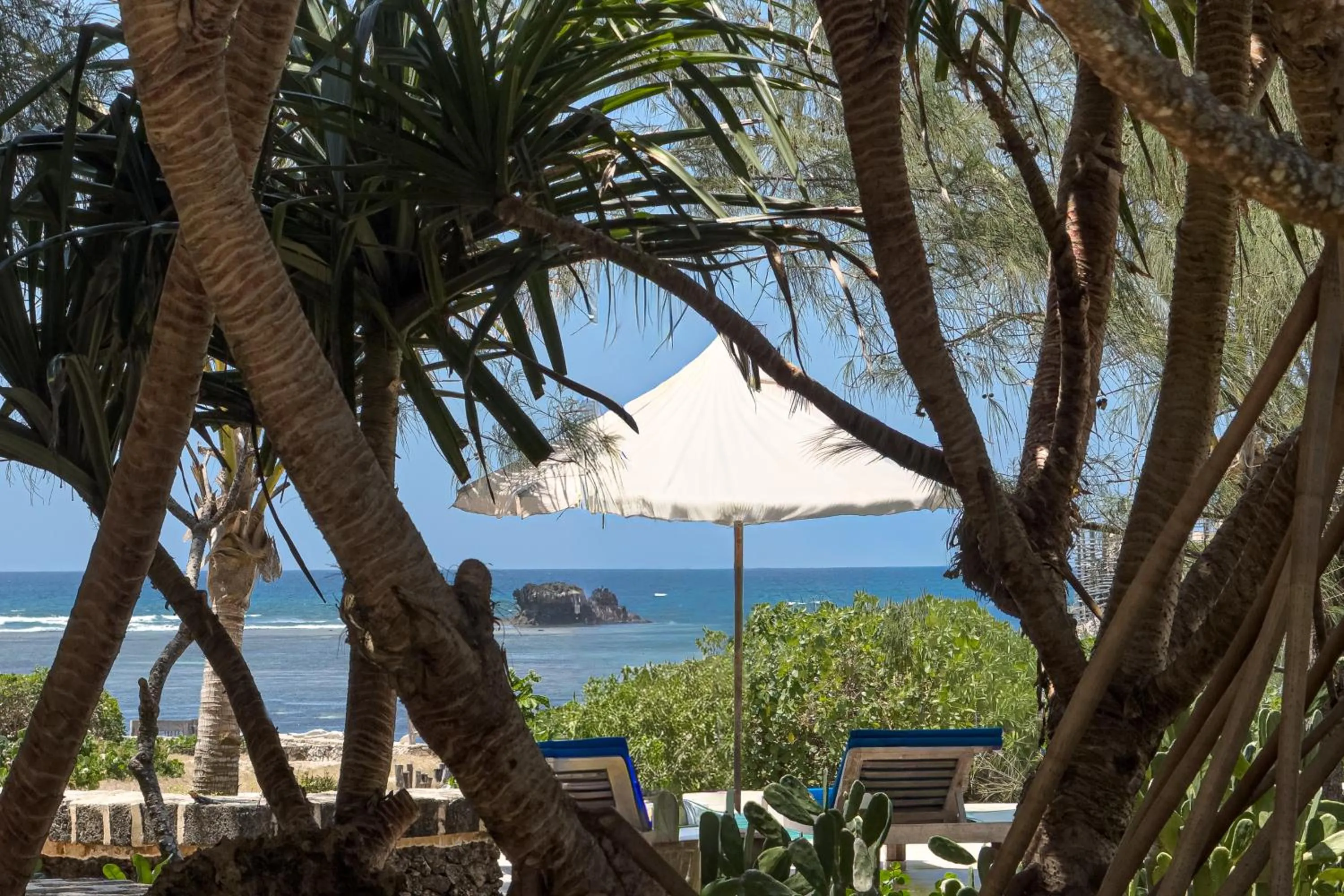 Sea view in The Charming Lonno Lodge Watamu