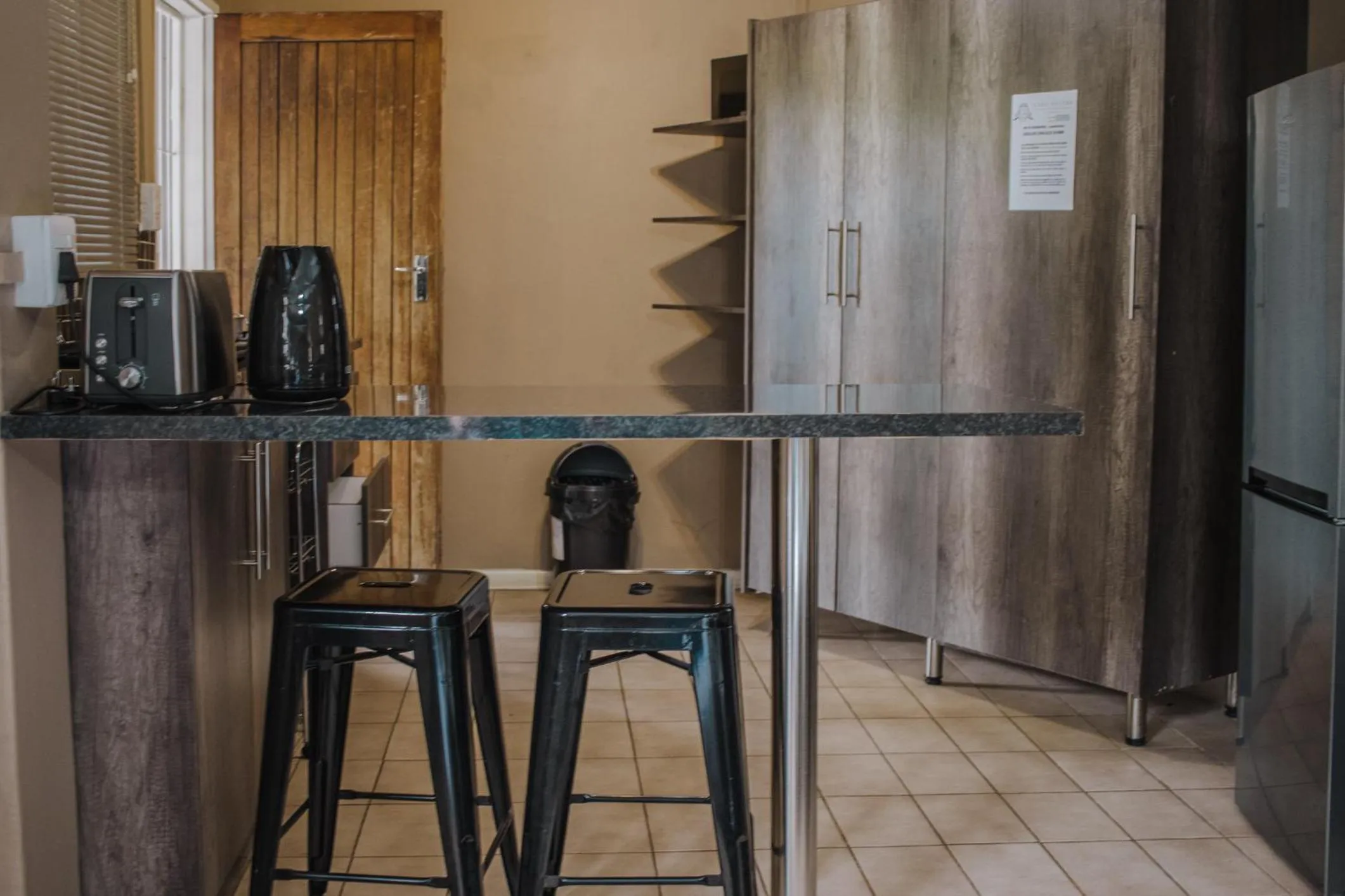 Kitchen or kitchenette in Casa Leitao Lodge