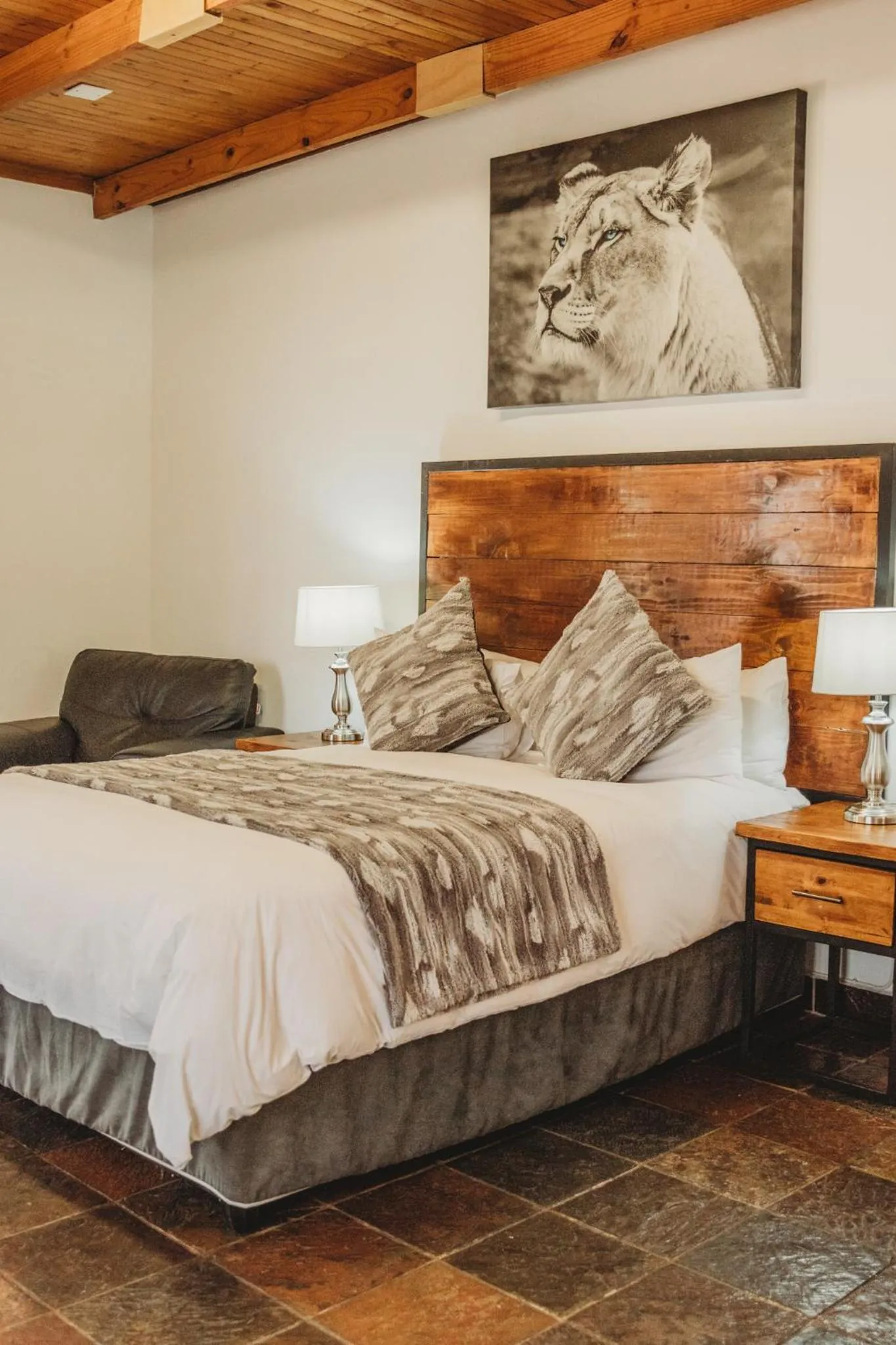 Photo of the whole room, Bed in Casa Leitao Lodge