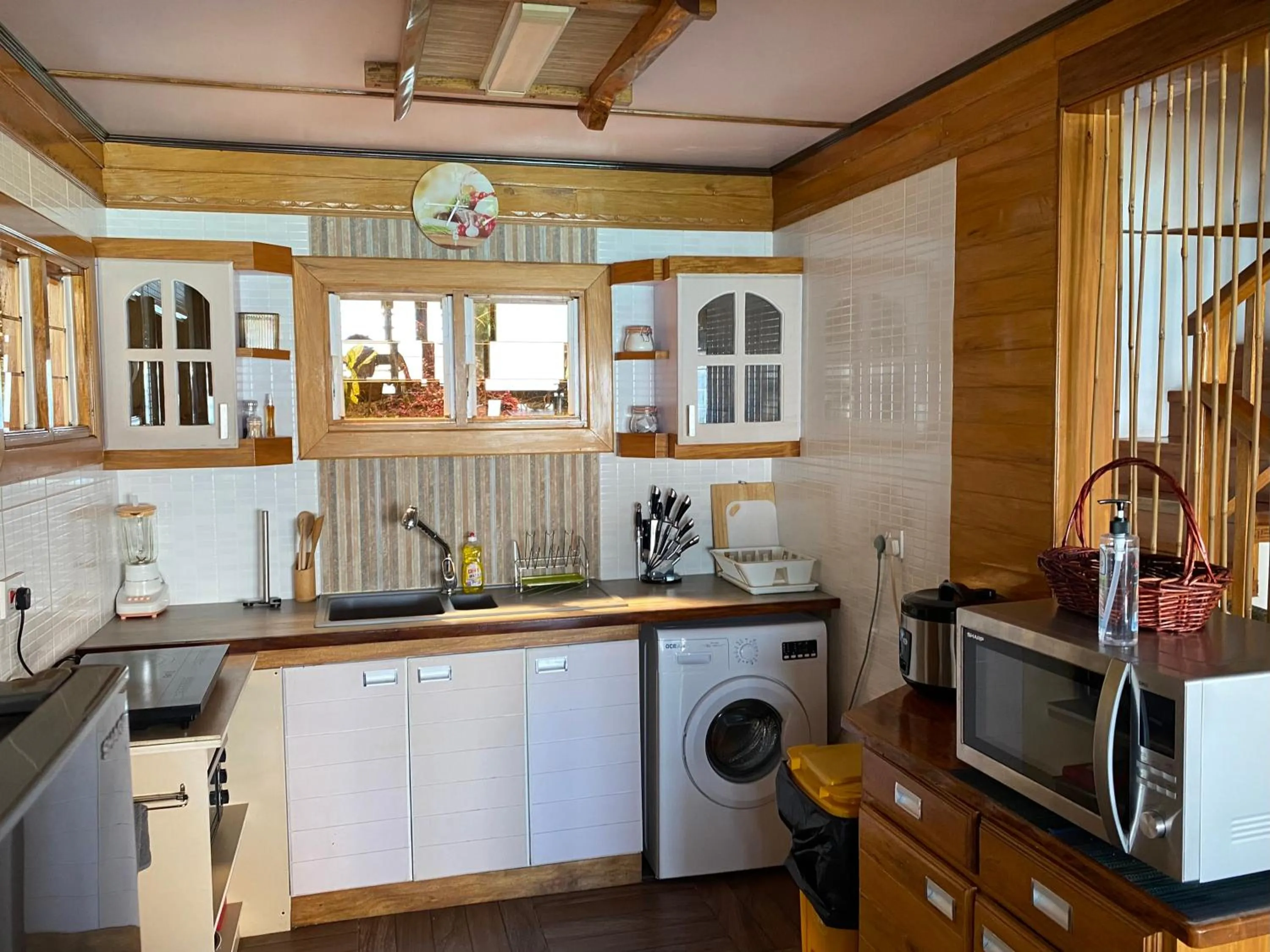 Kitchen or kitchenette in Mouggae Blues Villas