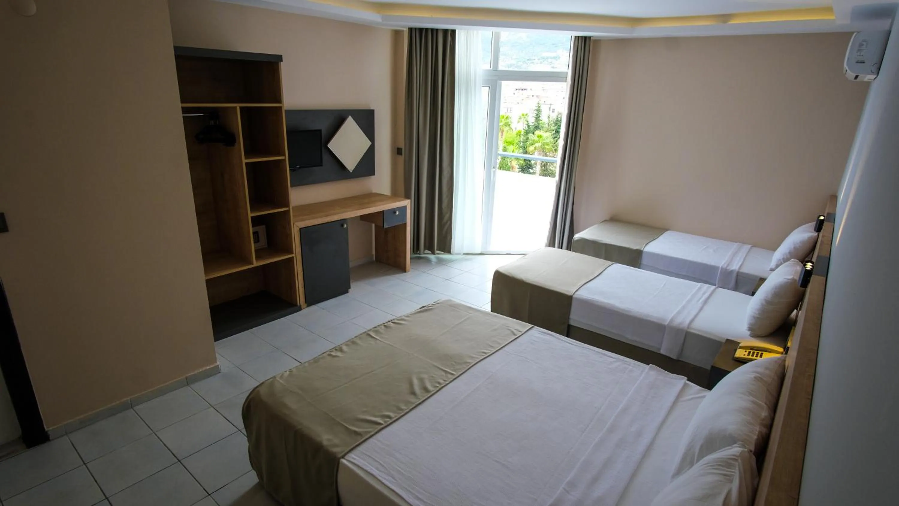 Bed in Alanya Risus Park Hotel