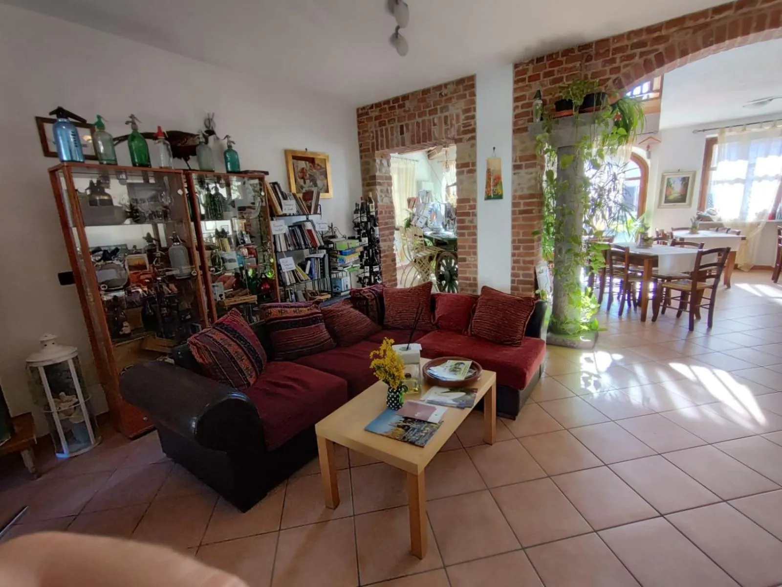 Living room in Al Calar Della Sera
