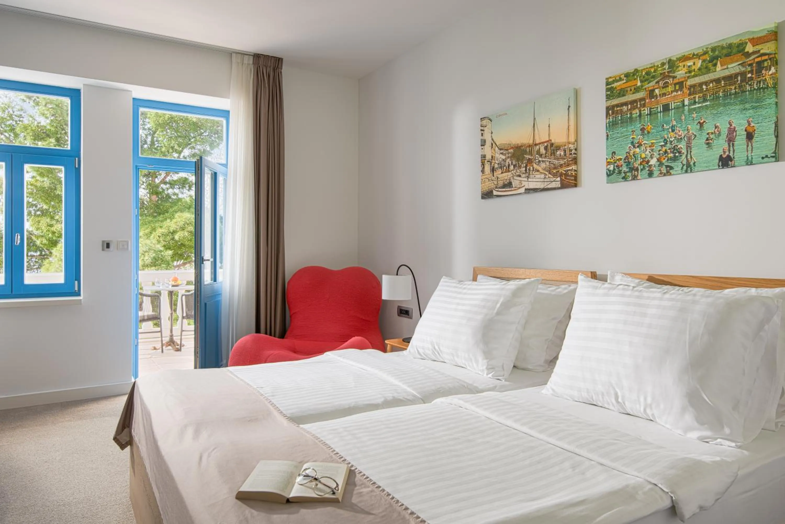 Bed in Boutique Hotel Esplanade