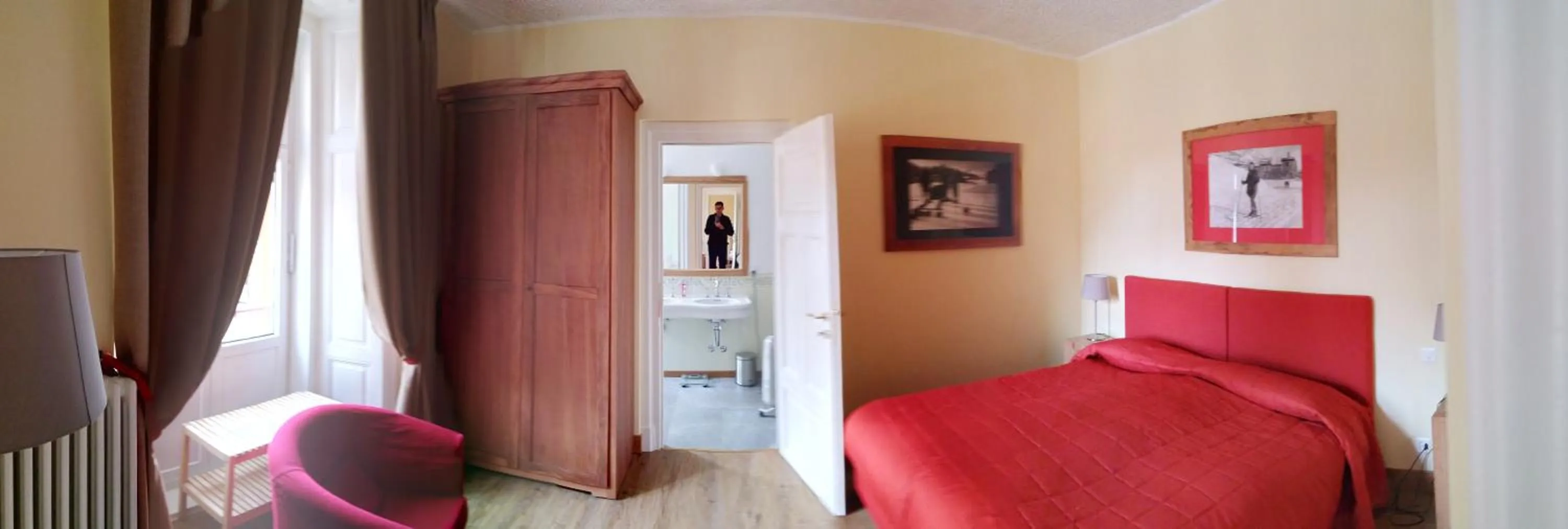 Bedroom in Maloja Palace Suites CO2-Neutral