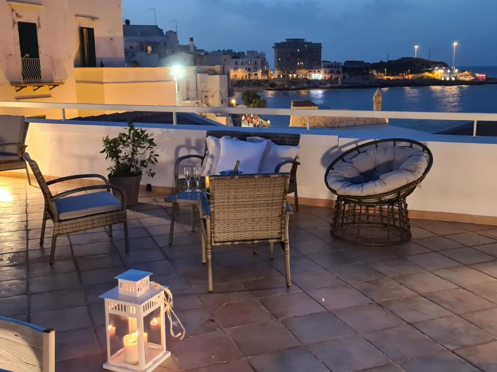 Balcony/Terrace in Hotel Punta San Francesco