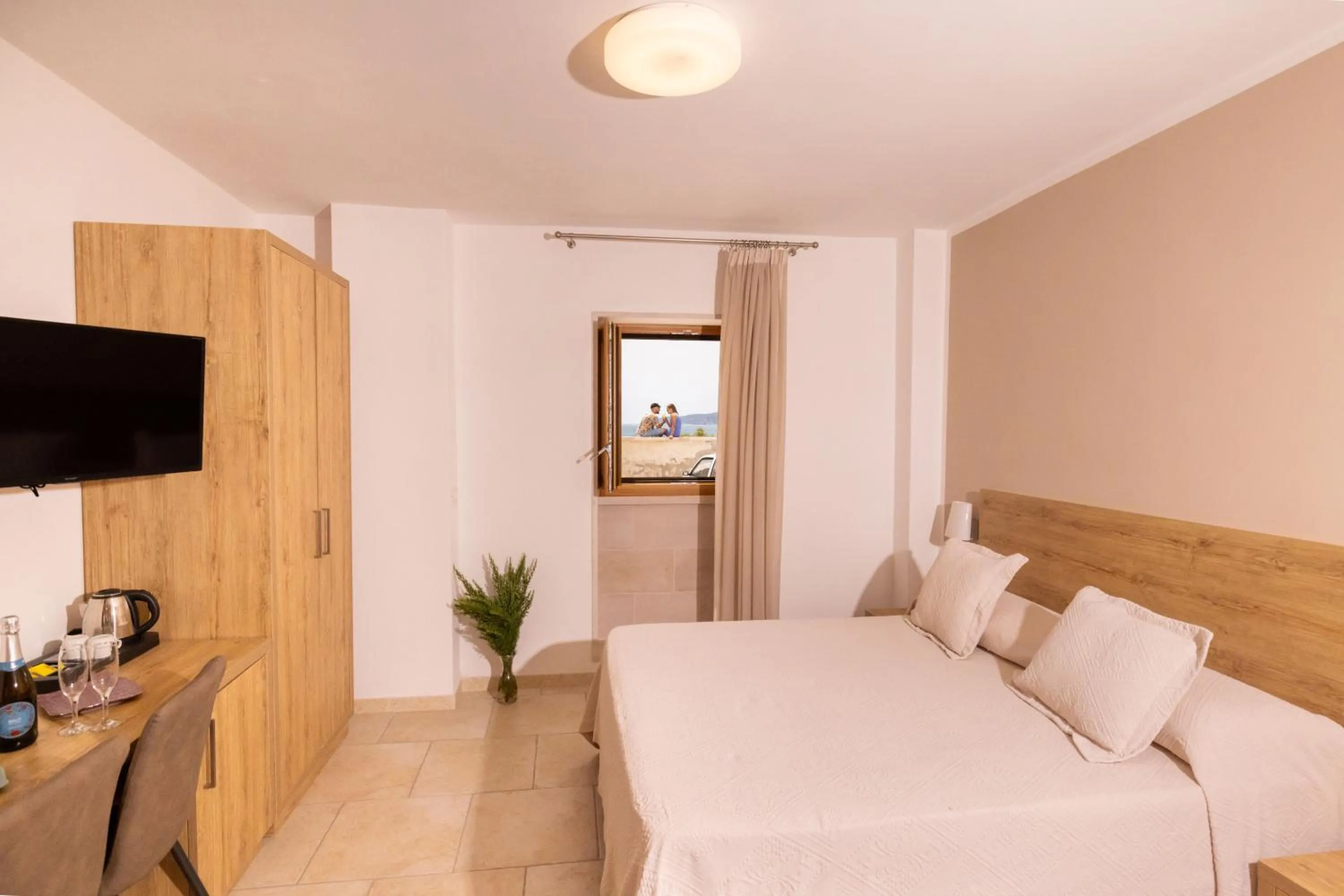 Bedroom, Bed in Hotel Punta San Francesco