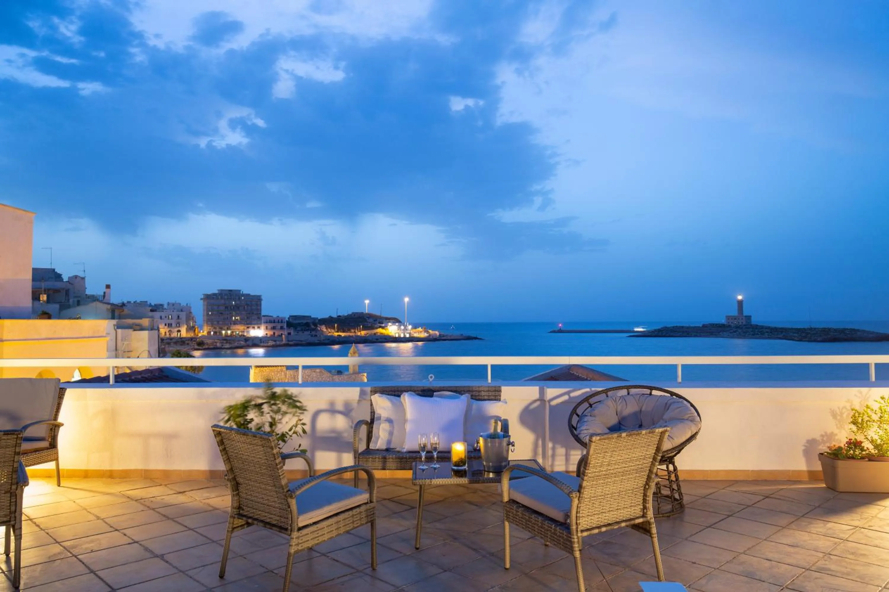 Balcony/Terrace in Hotel Punta San Francesco