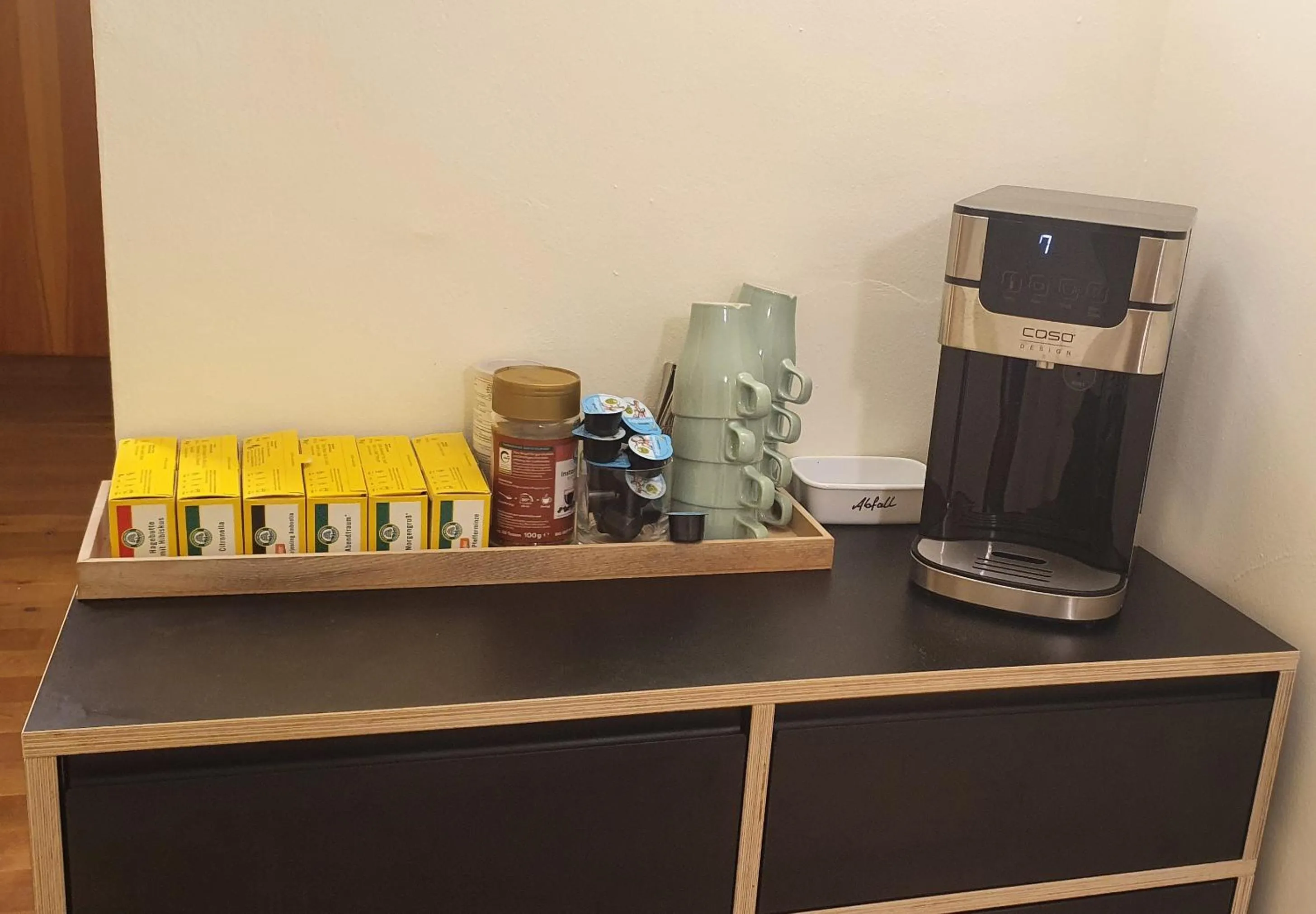 Coffee/tea facilities in Der Höfener Garten