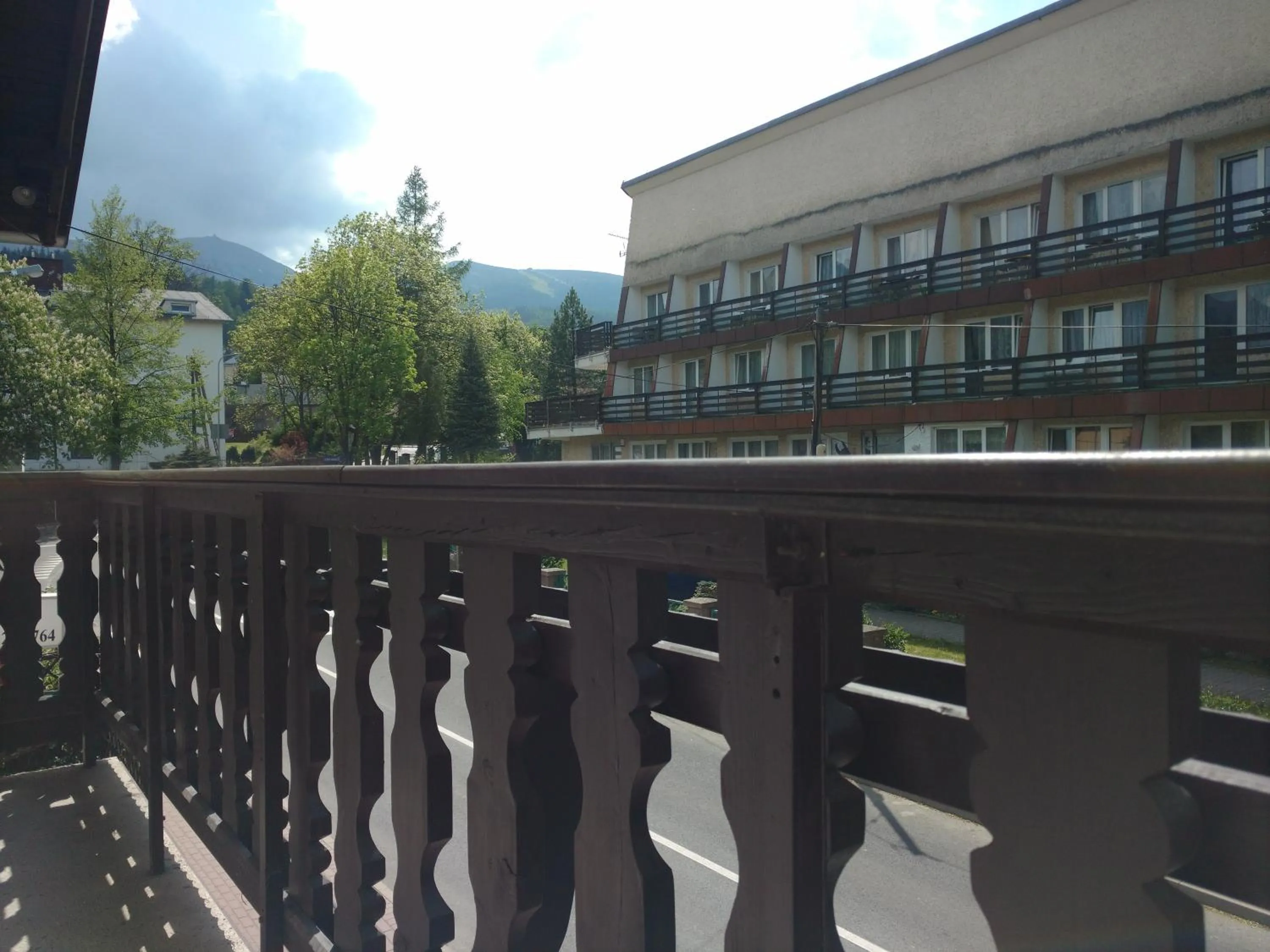 Balcony/Terrace in Noclegi Strzelec Karpacz