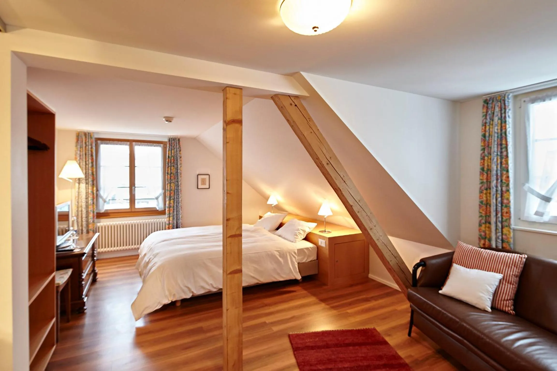 Photo of the whole room, Bed in Landgasthof Hotel Rössli
