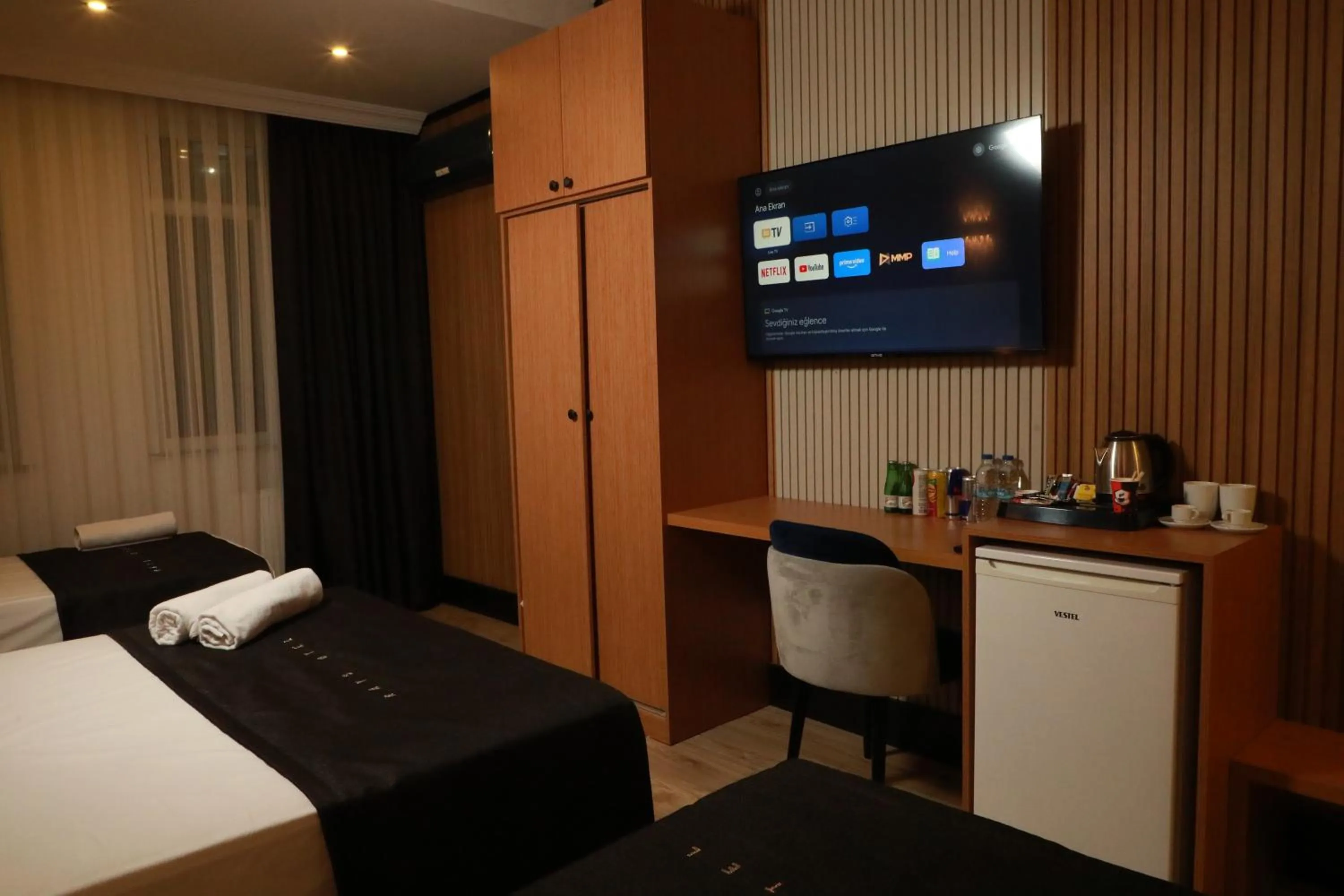 Bed in Rays Hotel - Bakirkoy Istanbul City Center