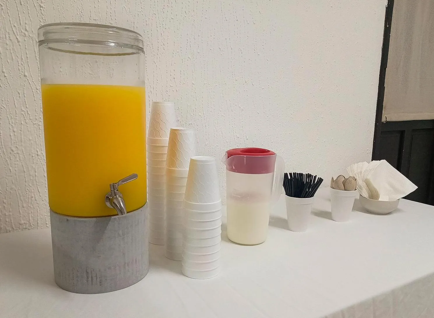 Continental breakfast in Hotel Imperial Laguna Faranda Cancún