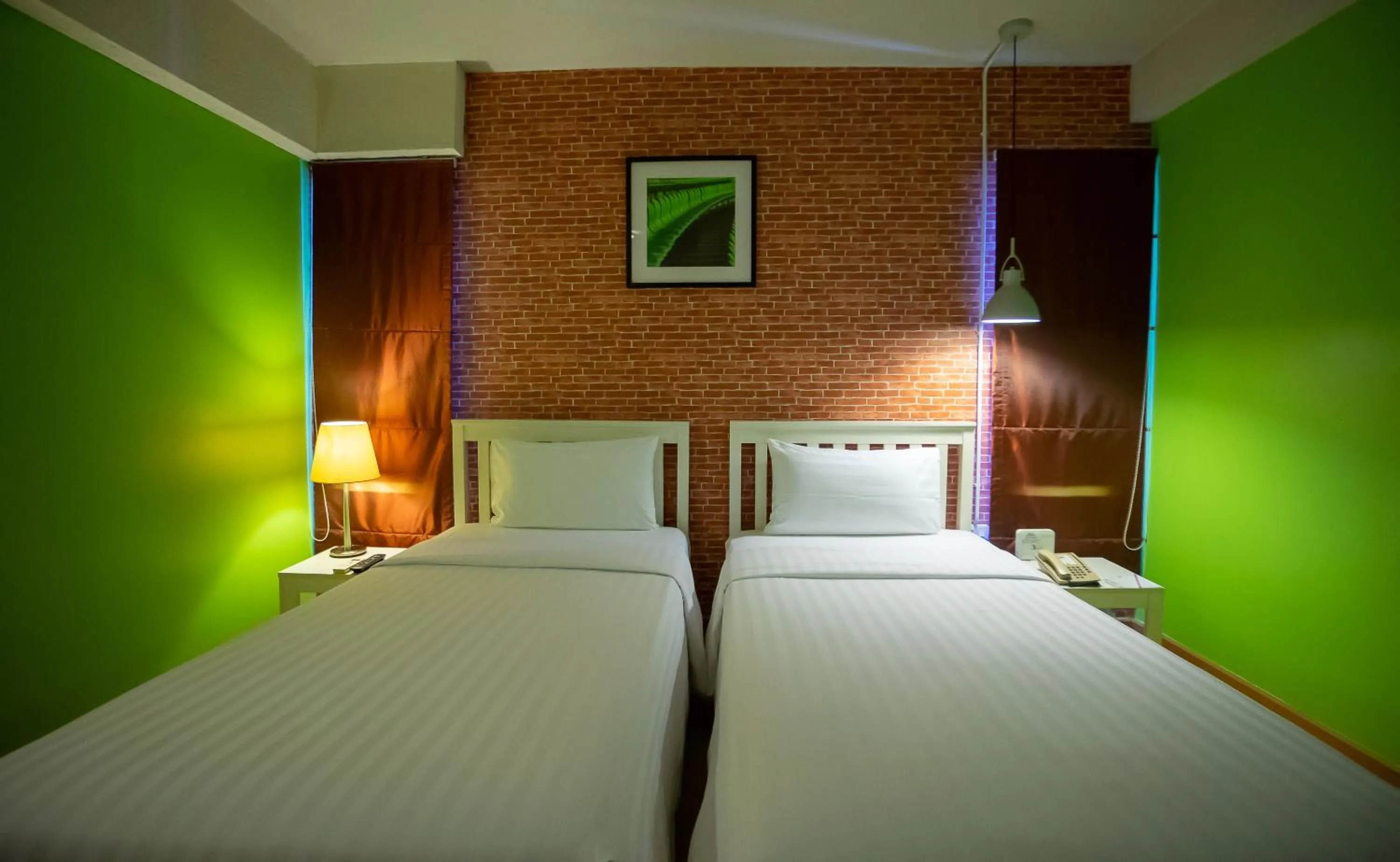 Bed in ibis Styles Chiang Mai