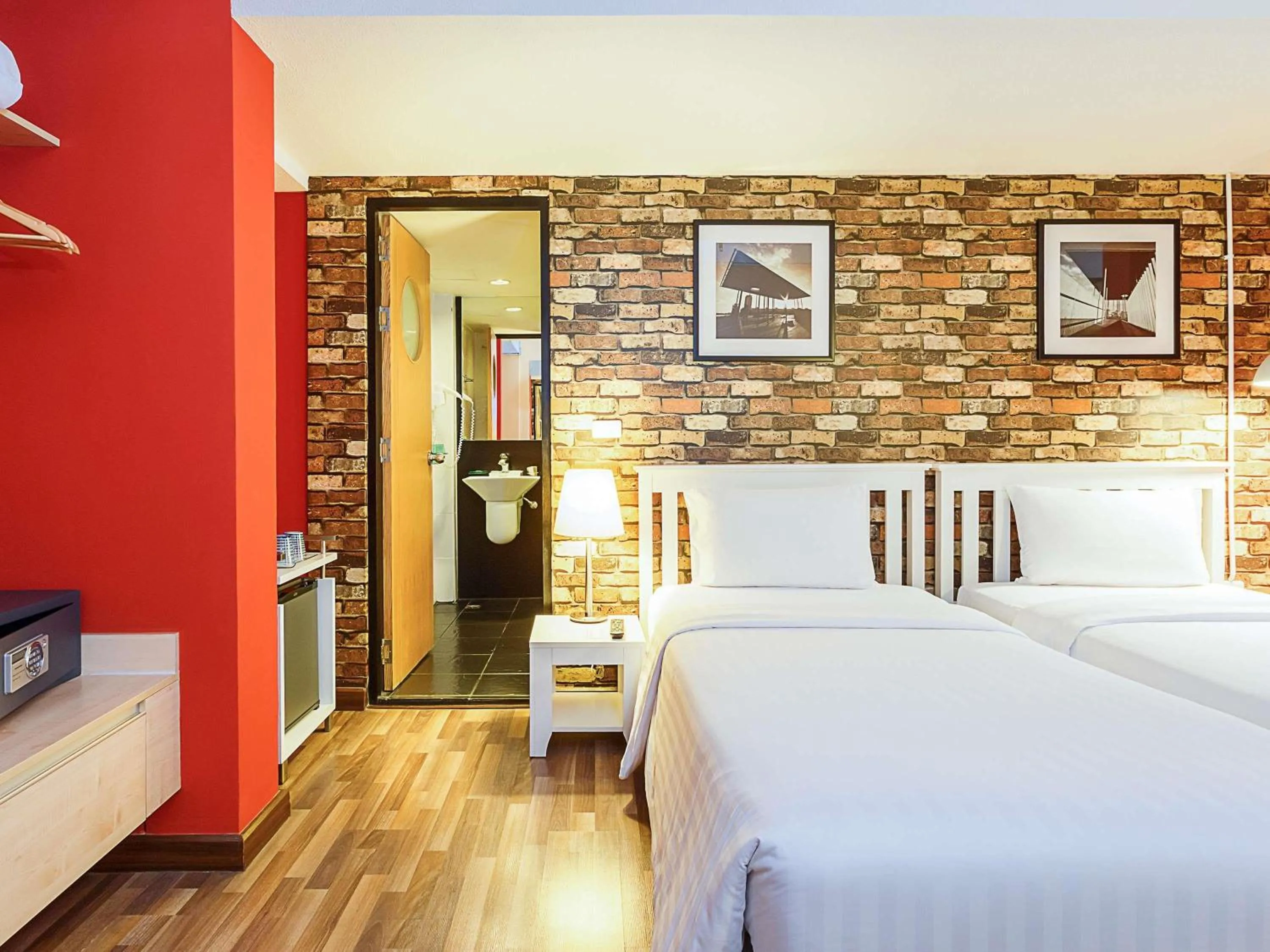 Bedroom, Bed in ibis Styles Chiang Mai