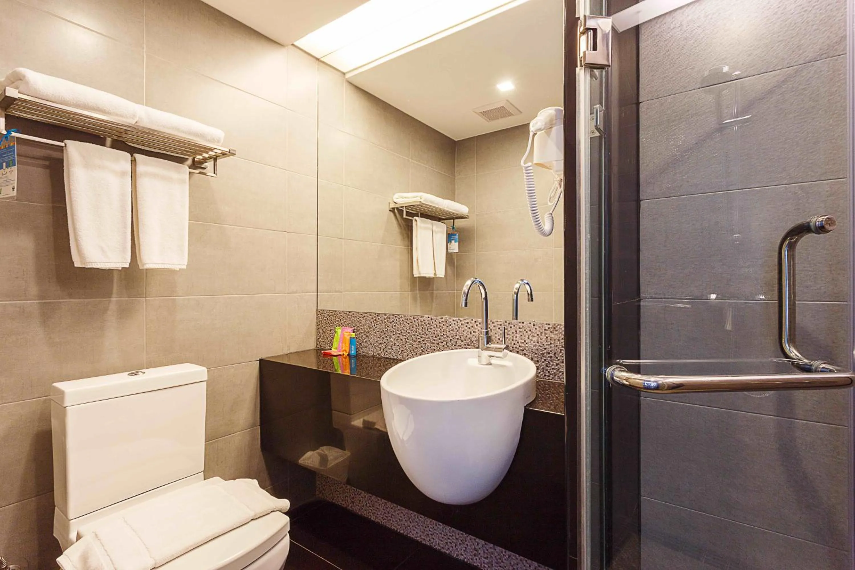 Shower in ibis Styles Chiang Mai