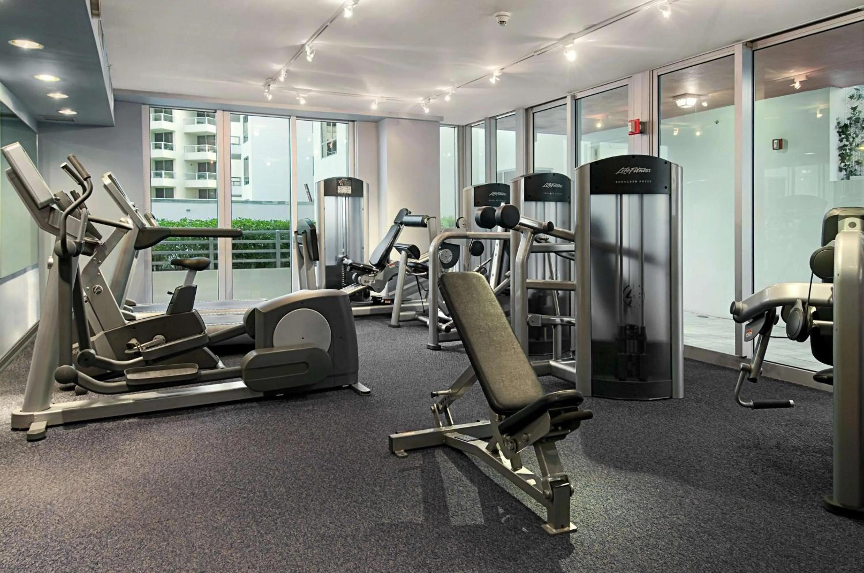 Fitness centre/facilities in Hilton Bentley Miami South Beach