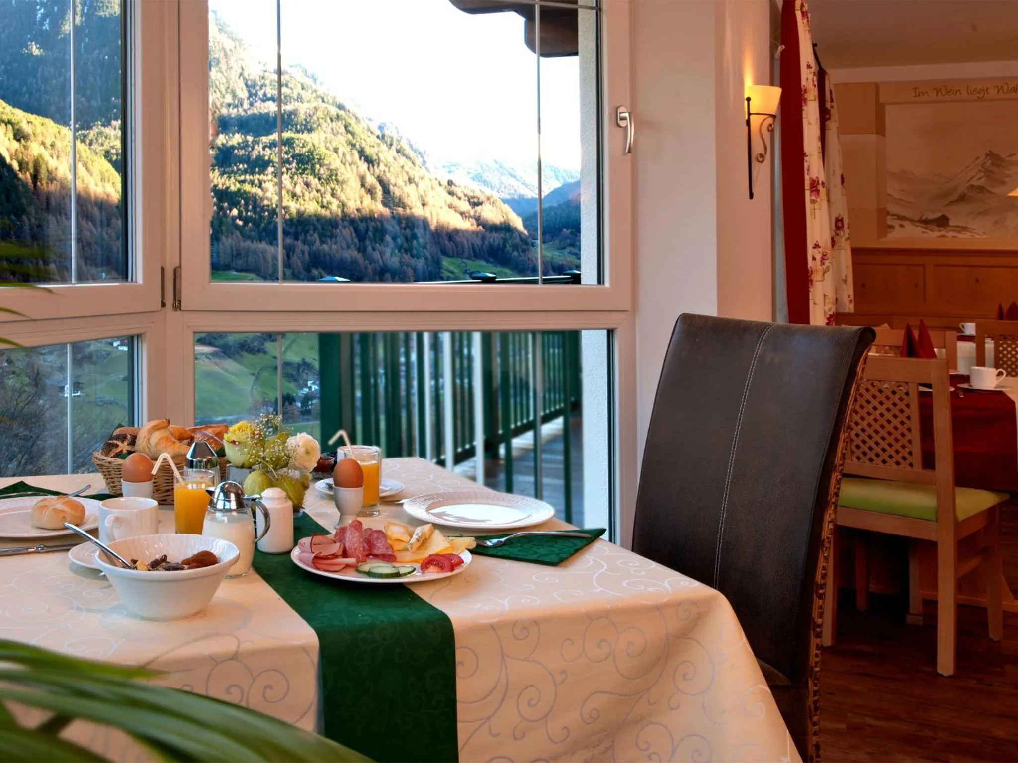 Breakfast in Alp Resort Tiroler Adler