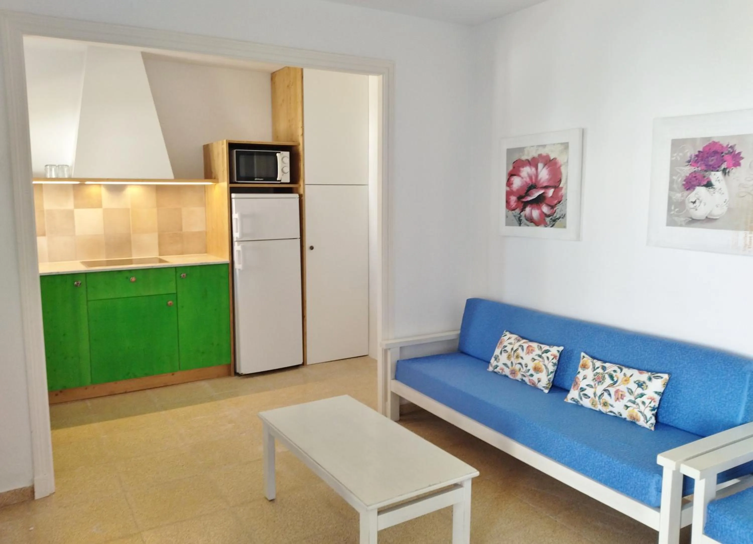 kitchen in Nure Cel Blau