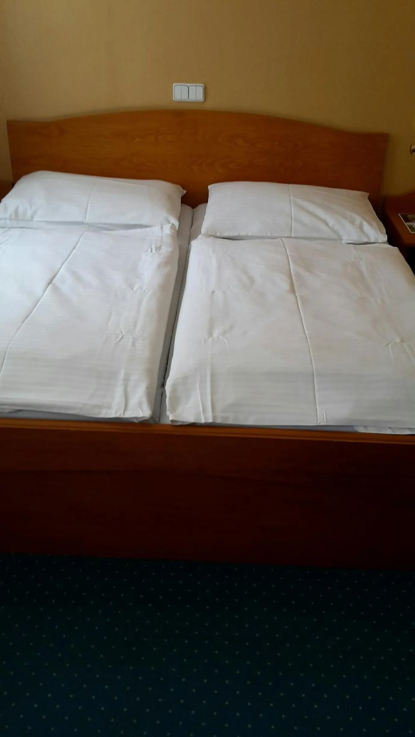 Bed in Hotel Dukla