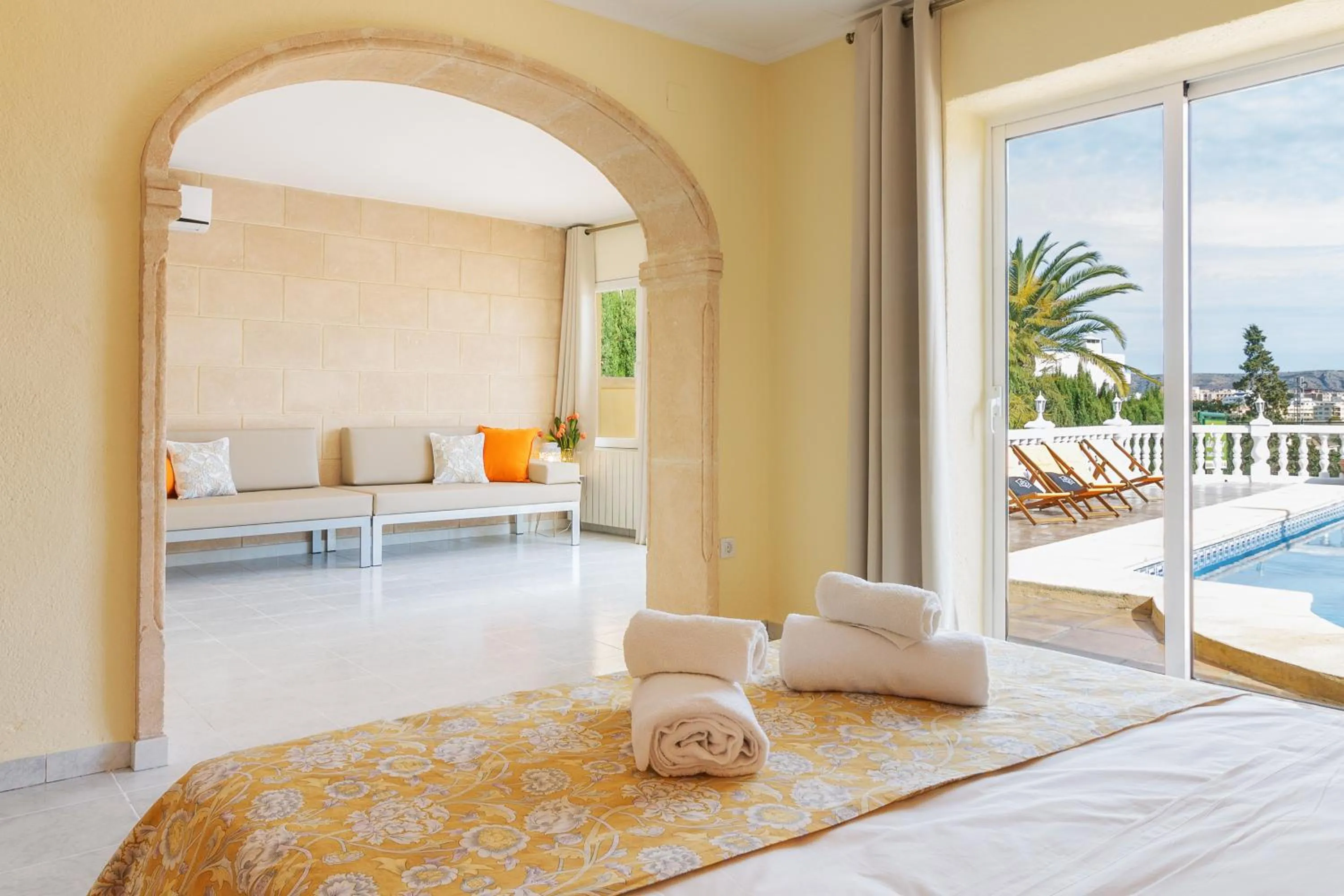 Bed in Villa Gota de Mar