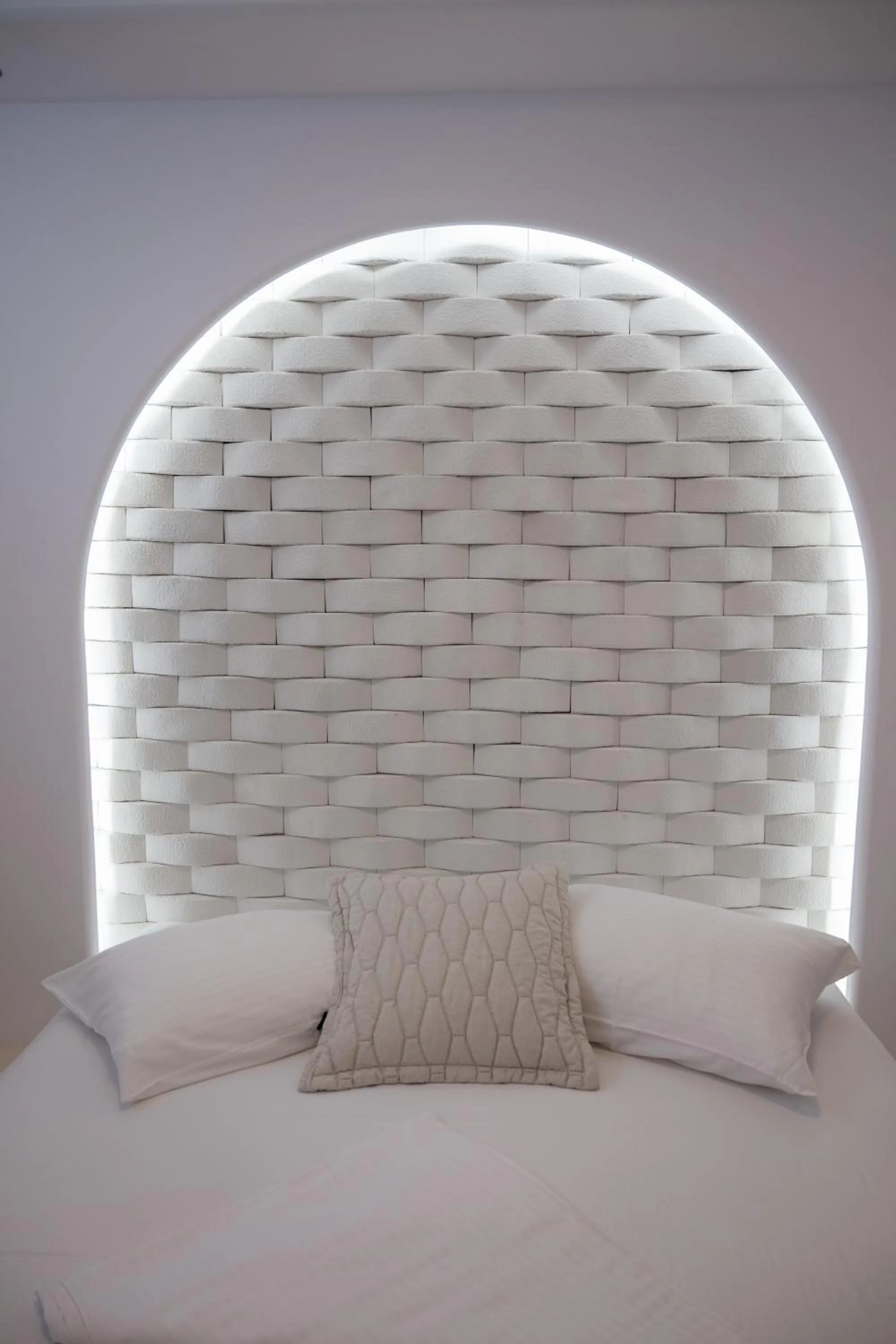 Bed in Katerina Roza Studios - Heartfelt Hospitality in the City