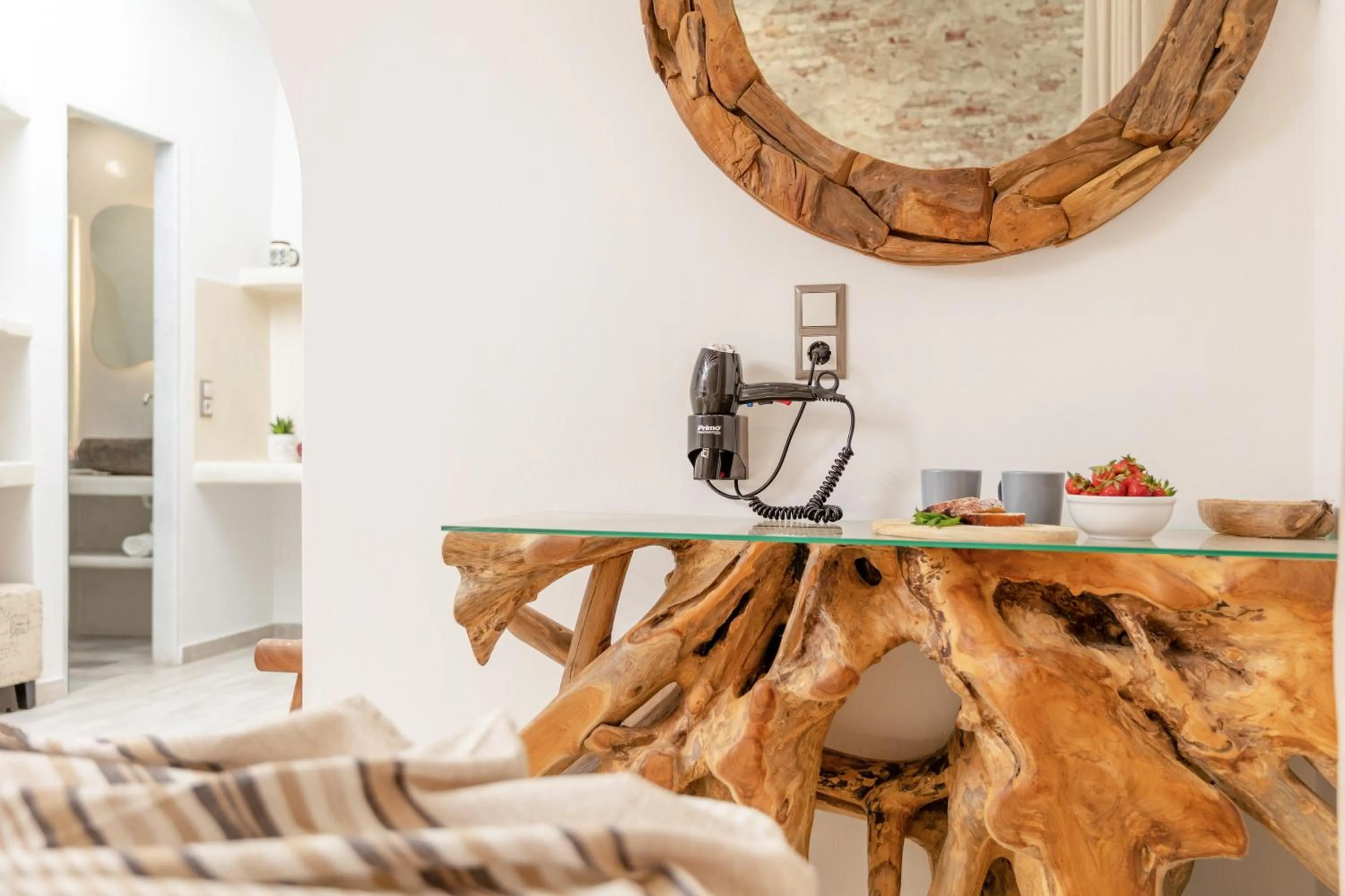 Bed in Katerina Roza Studios - Heartfelt Hospitality in the City