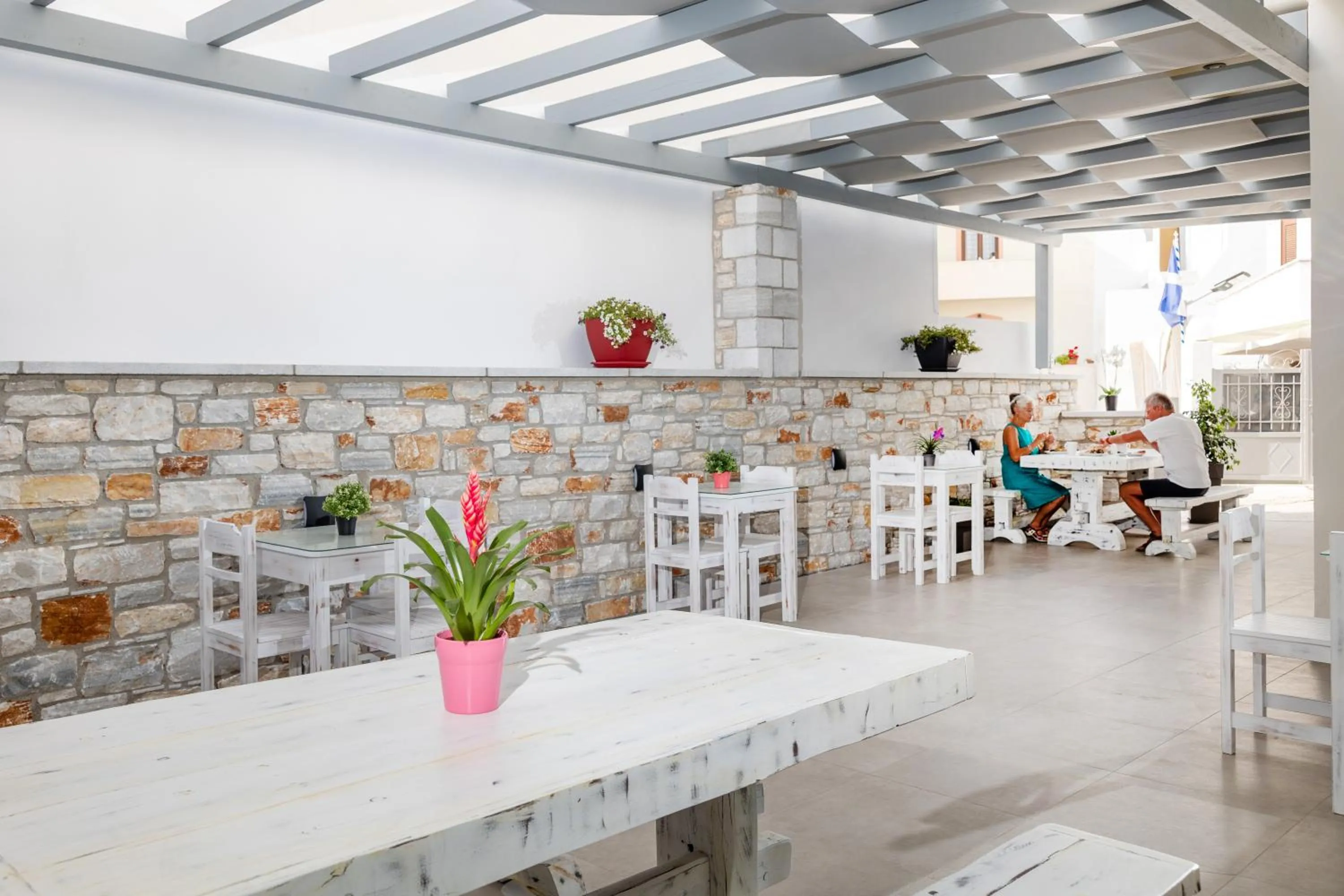 Patio in Katerina Roza Studios - Heartfelt Hospitality in the City