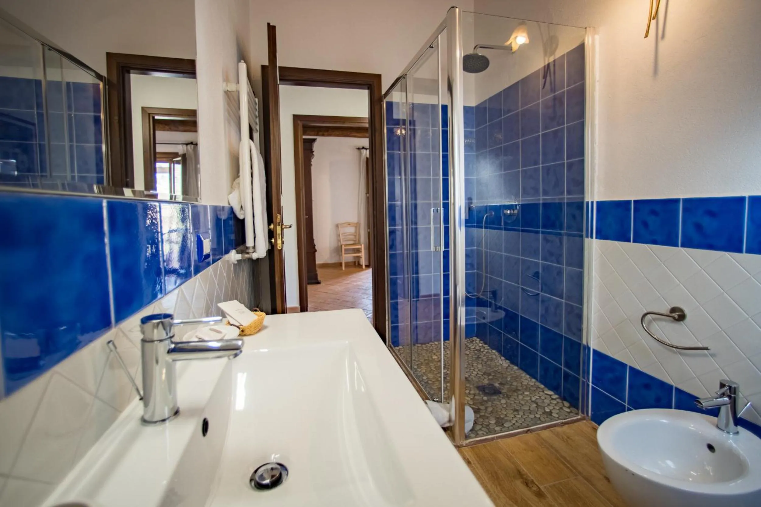 Shower in Poggio Pozzetti