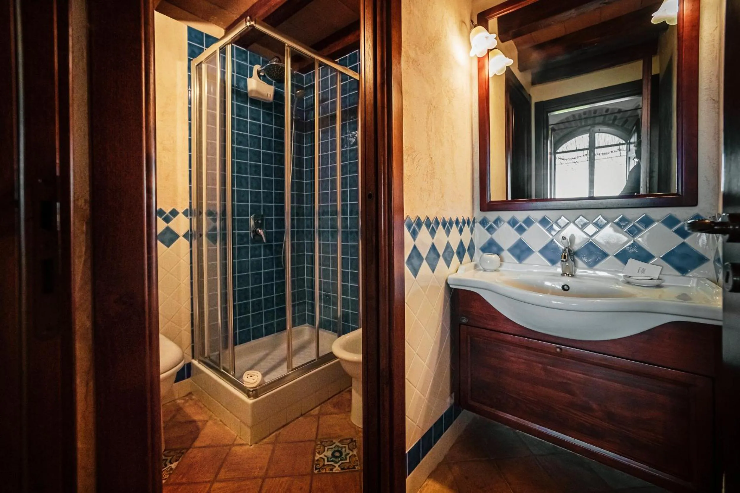 Shower in Poggio Pozzetti