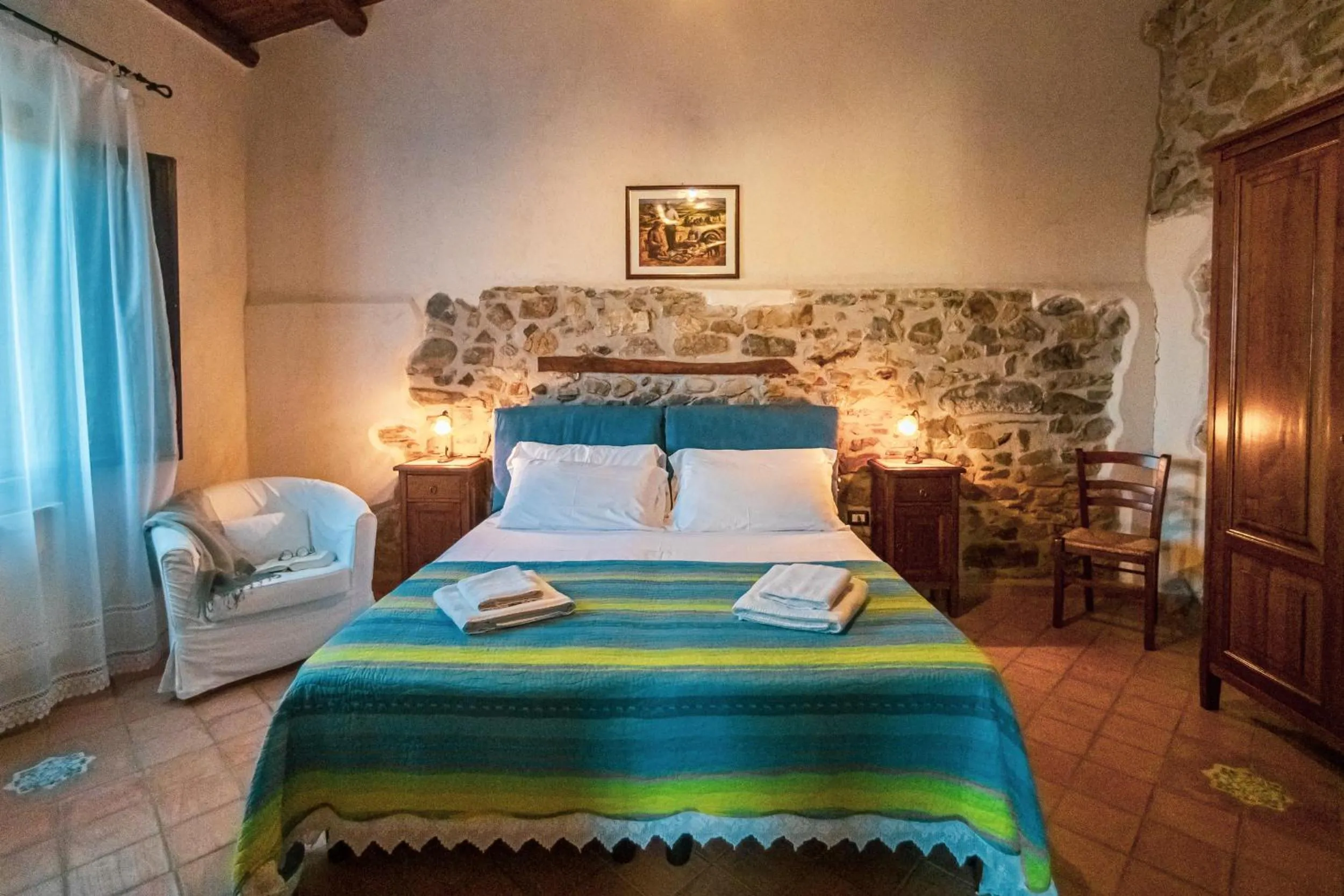 Bedroom, Bed in Poggio Pozzetti