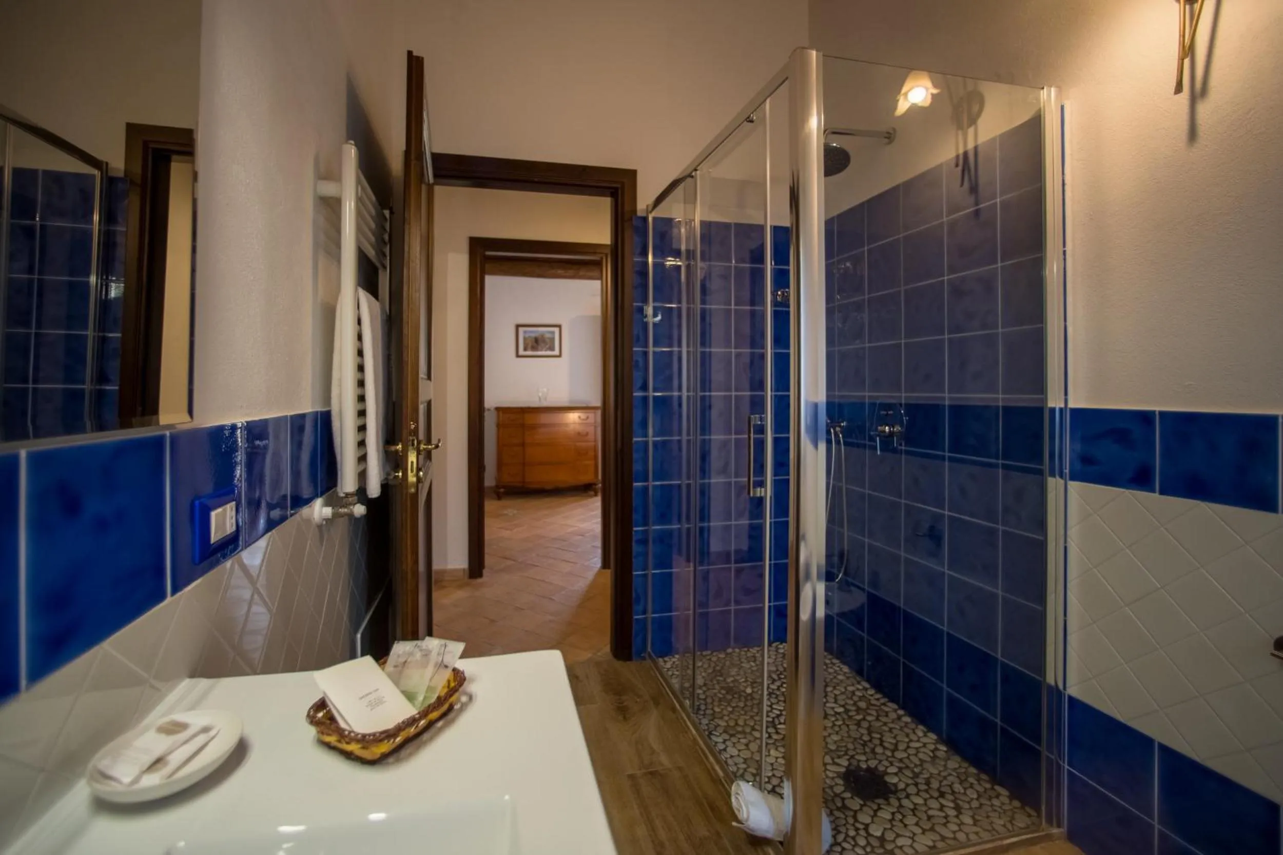 Shower in Poggio Pozzetti