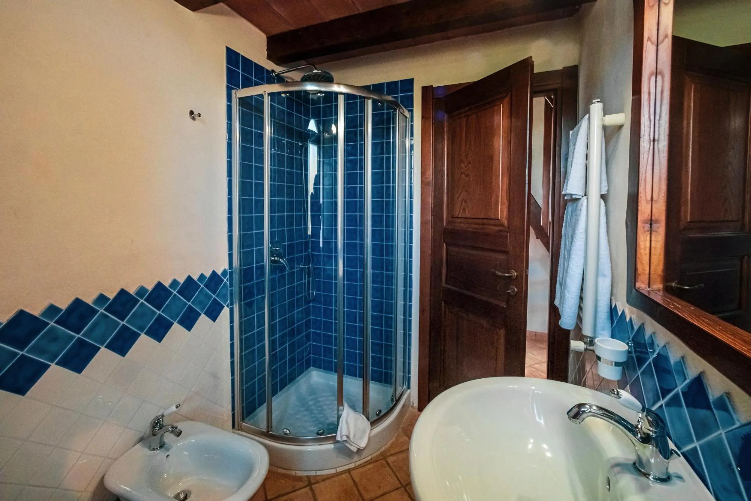 Shower in Poggio Pozzetti