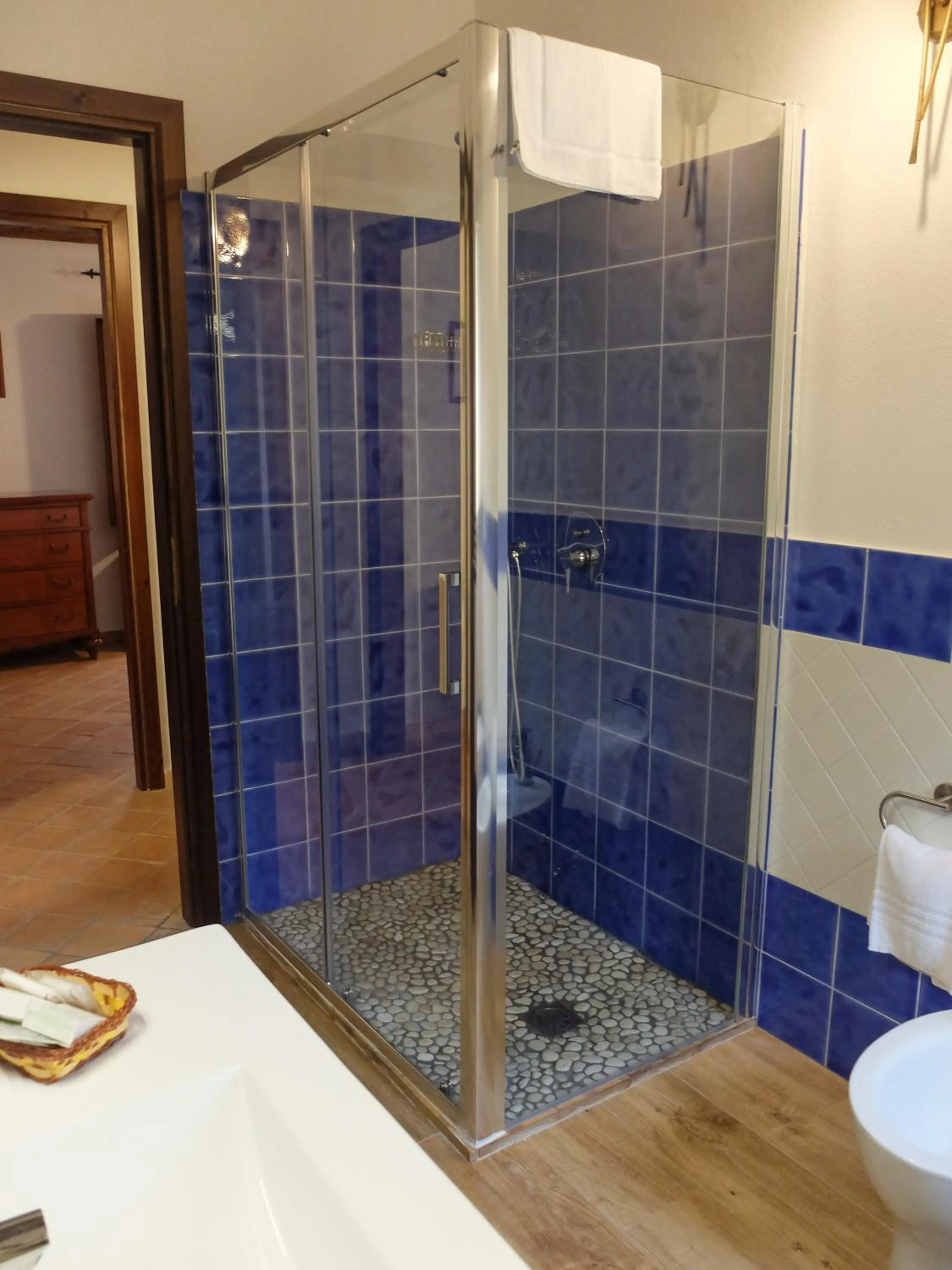 Shower in Poggio Pozzetti