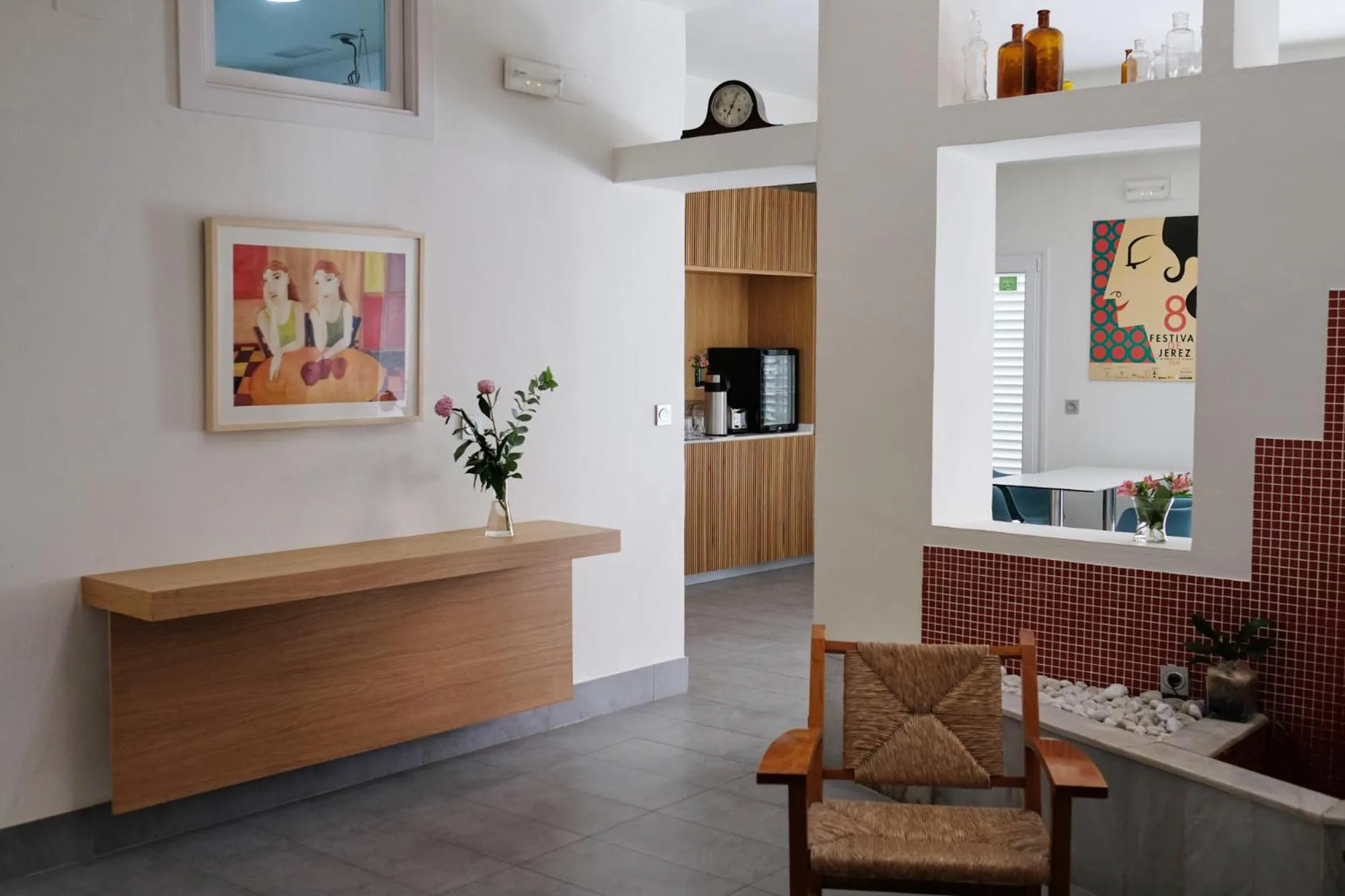 Lobby or reception in La Alcoba del Agua Hotel Boutique