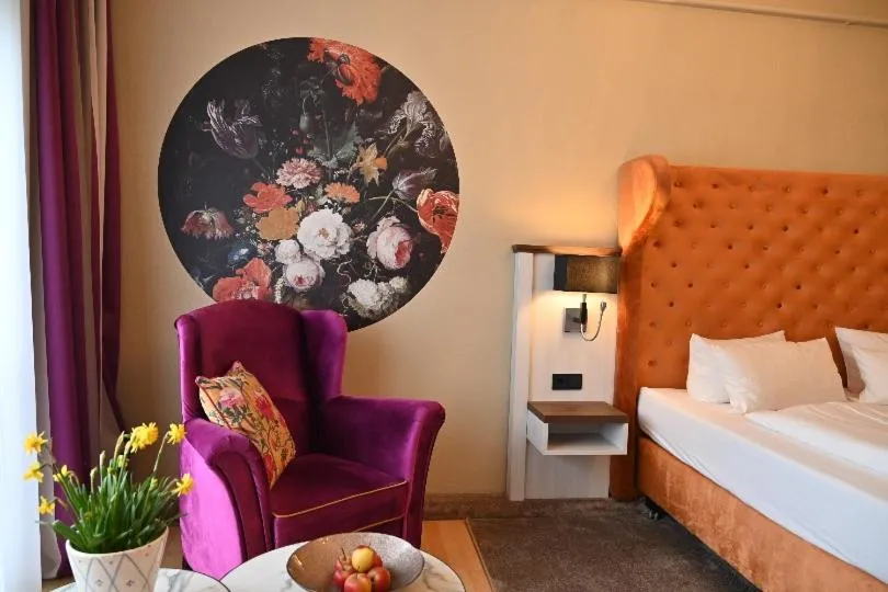 Bed in Hotel Waldperle