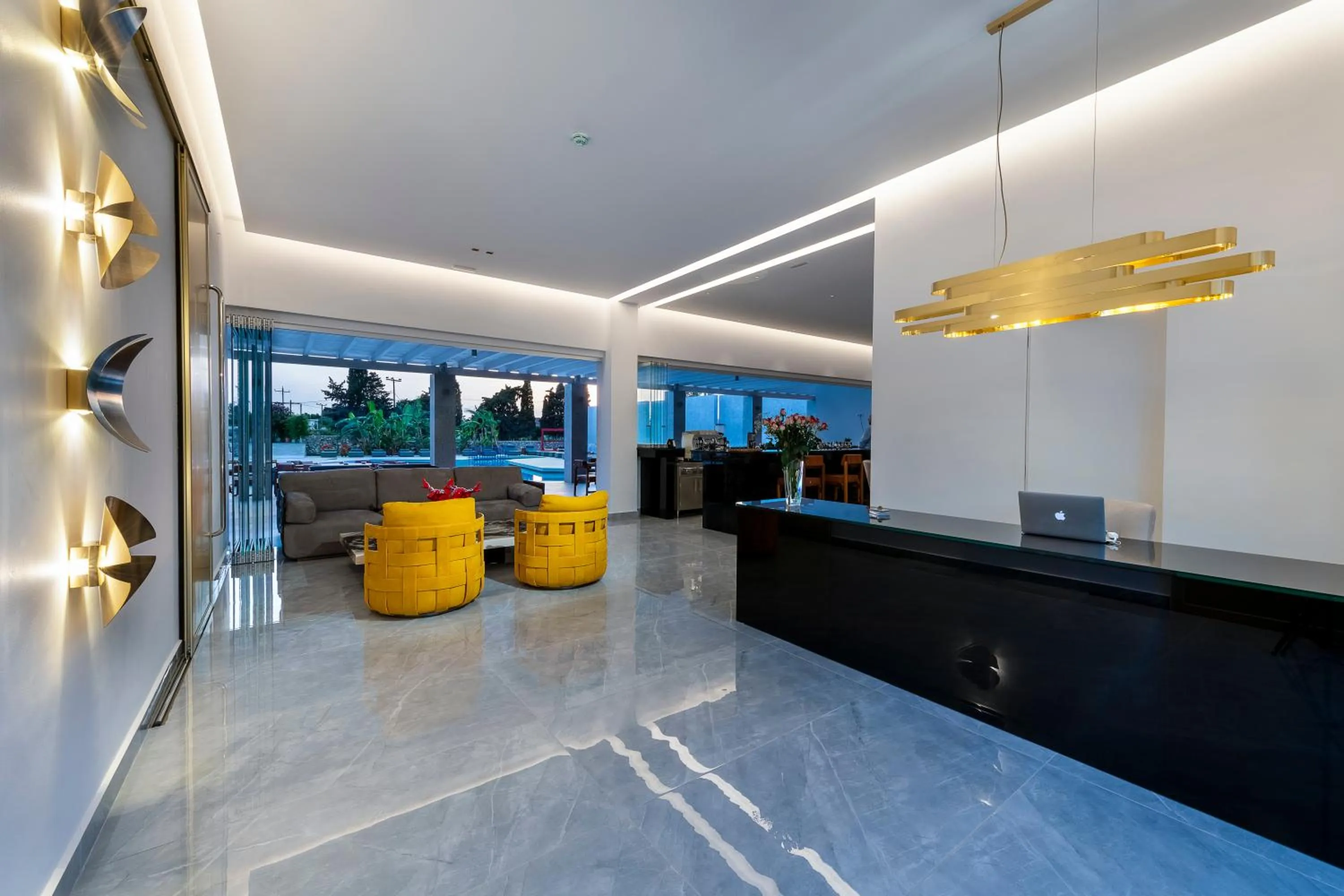 Lobby or reception in Diamond Boutique Hotel