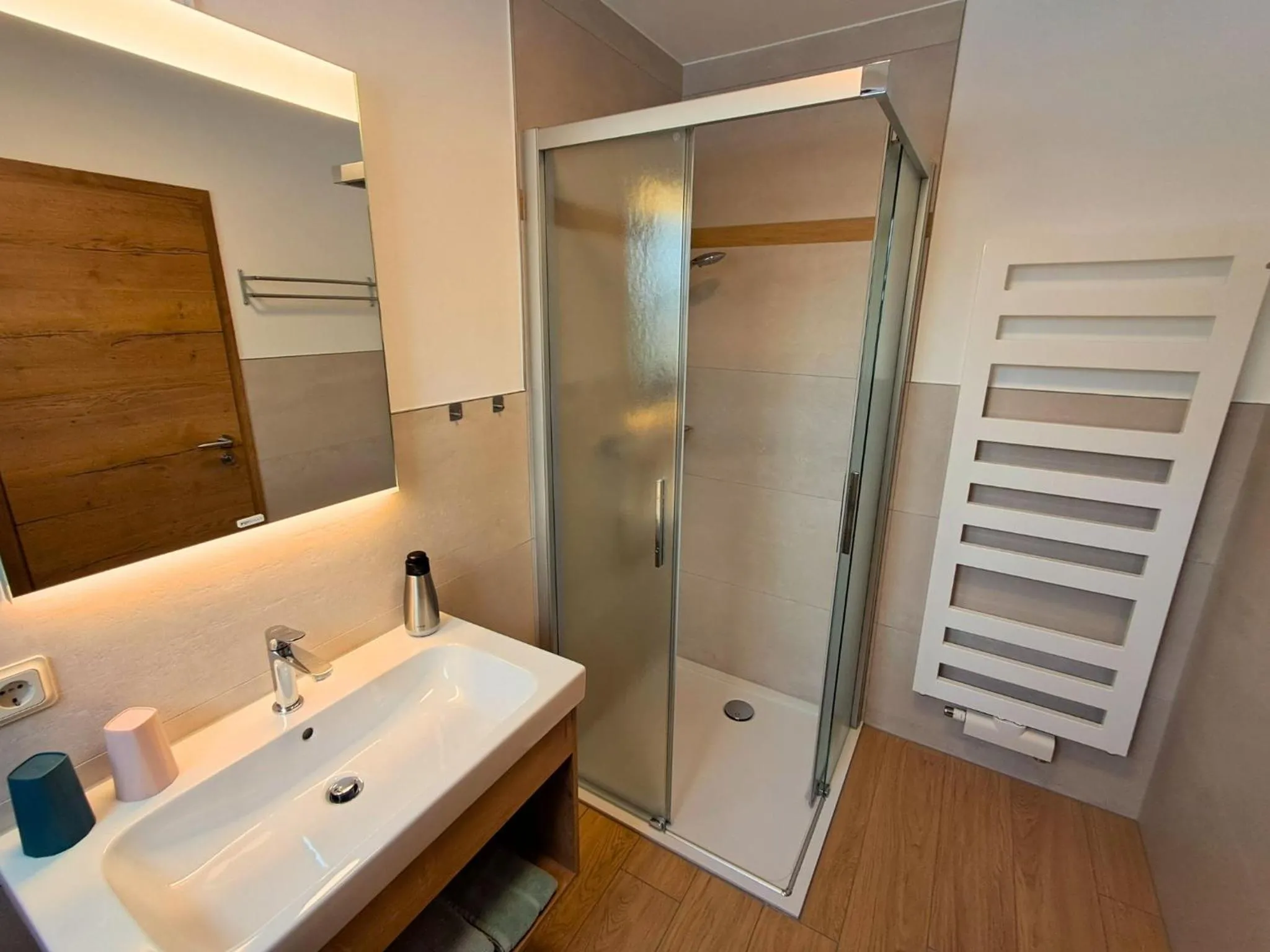 Bathroom in Pension Kronenburghof