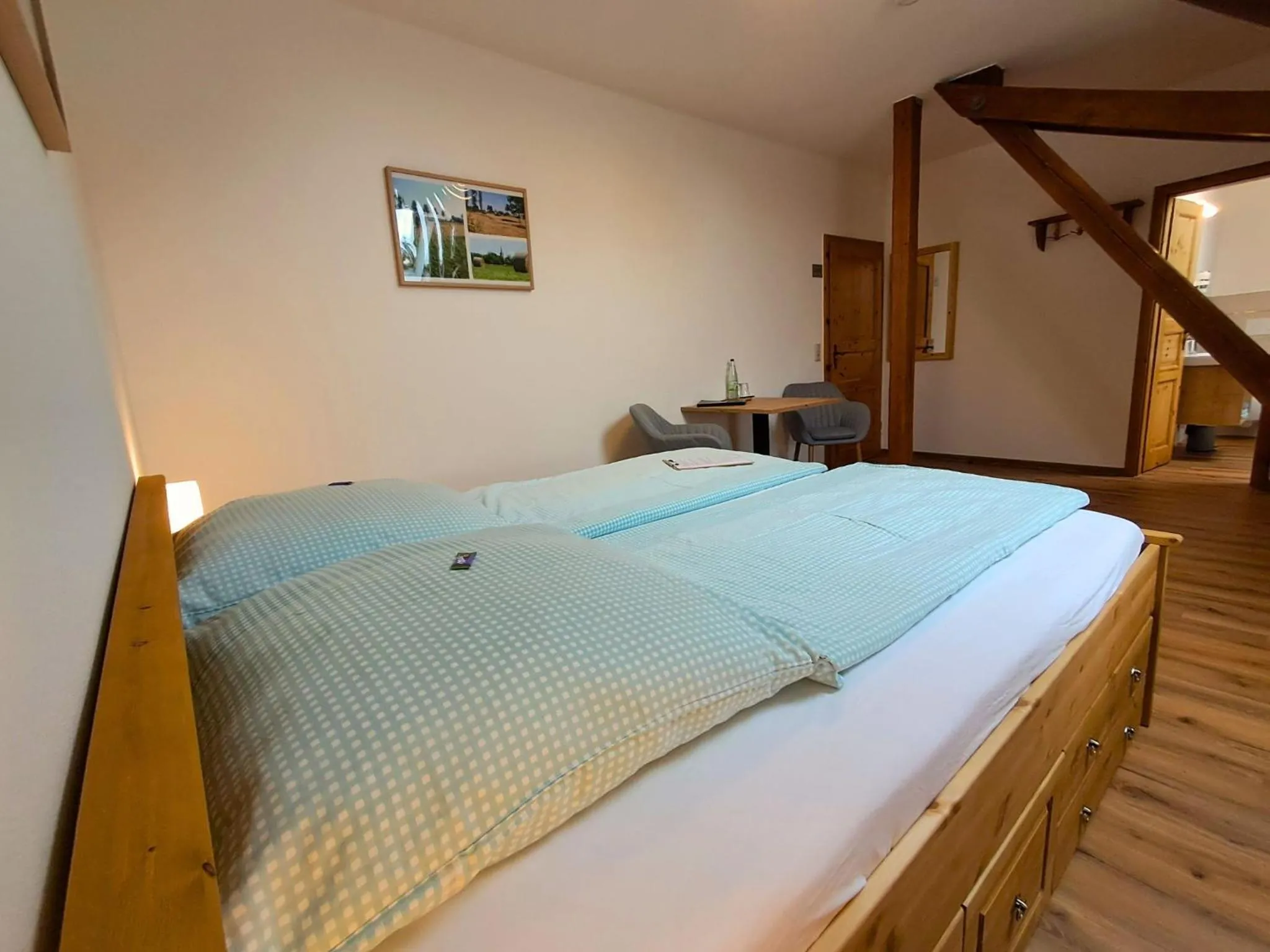 Bed in Pension Kronenburghof