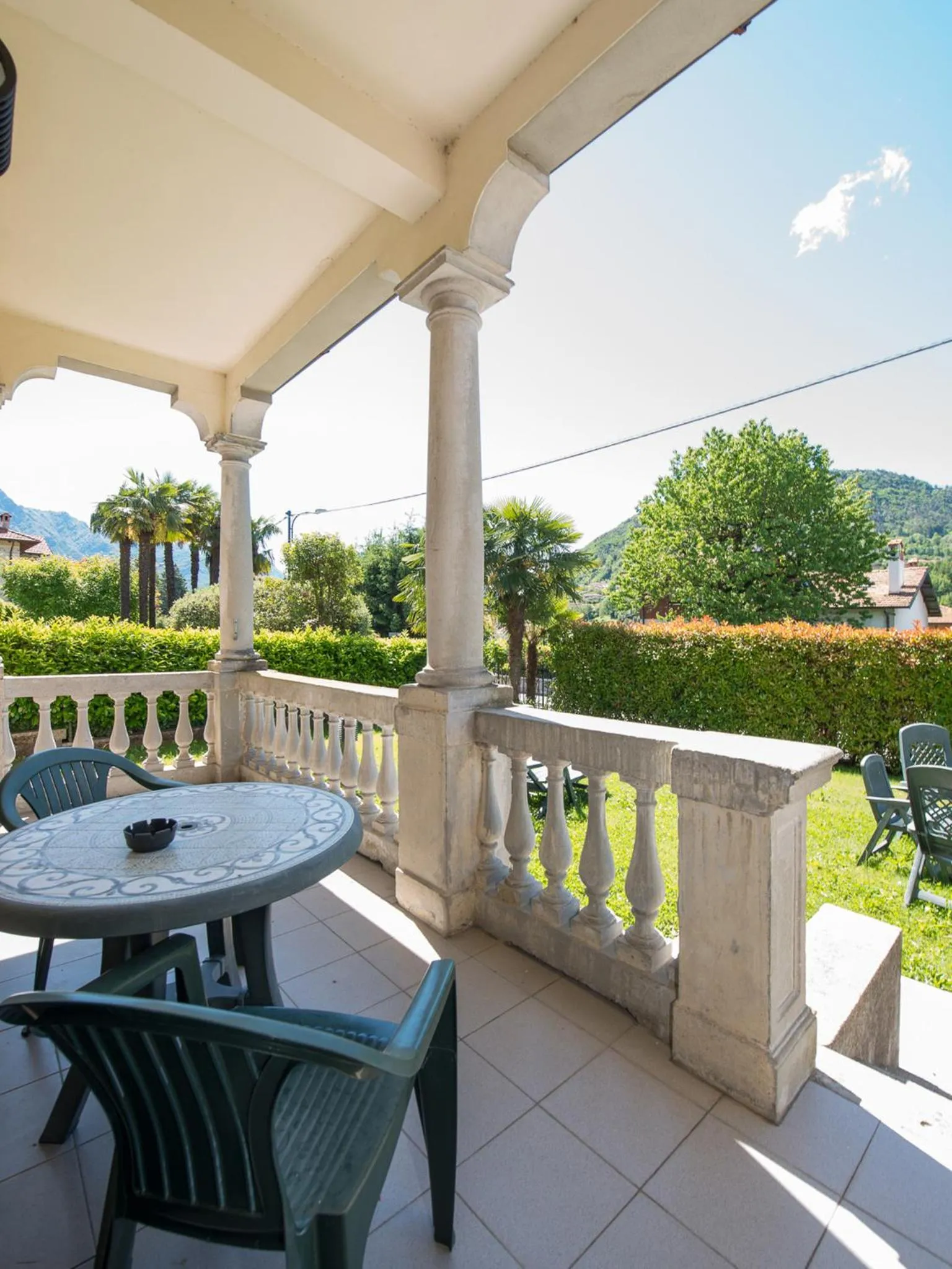 Patio in Albergo Silvio