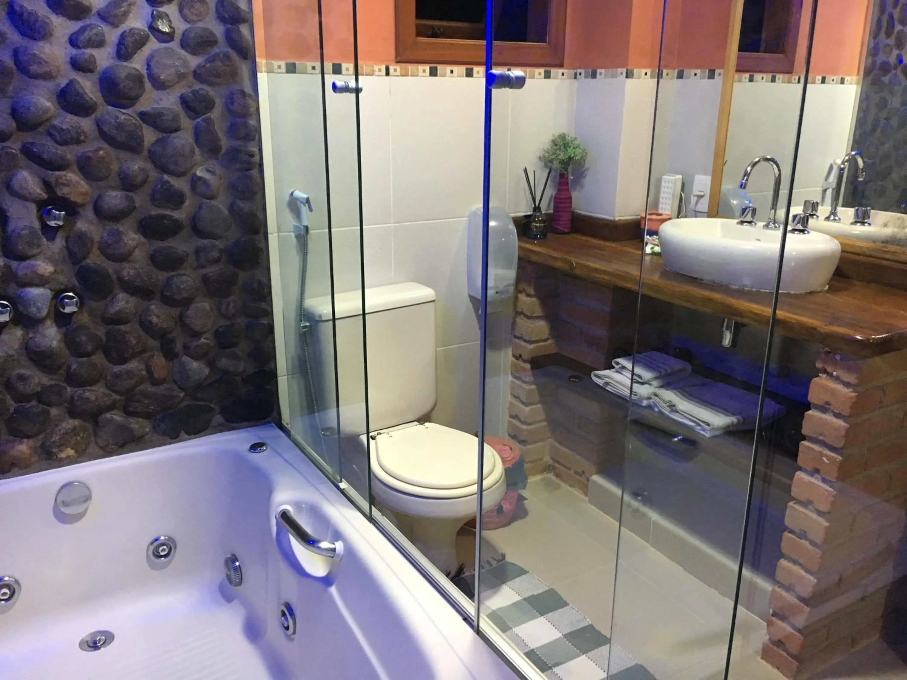 Bathroom in Pousada Casa Fazenda do Rio