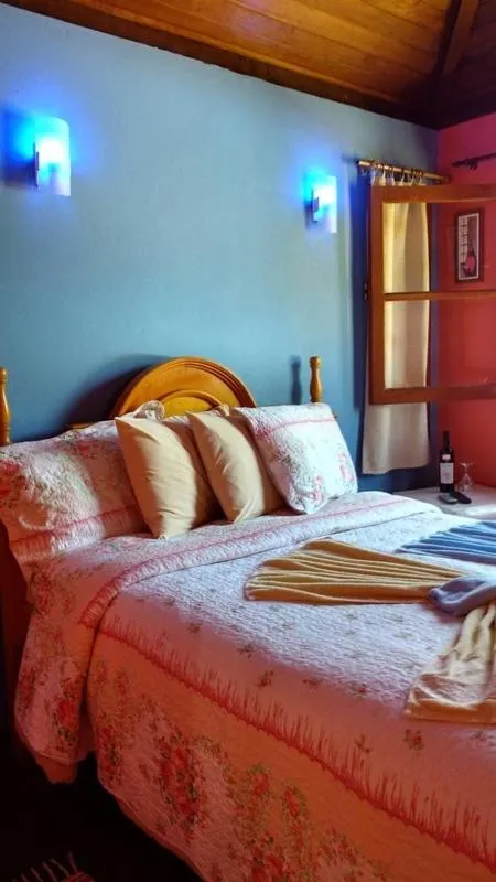 Bed in Pousada Casa Fazenda do Rio