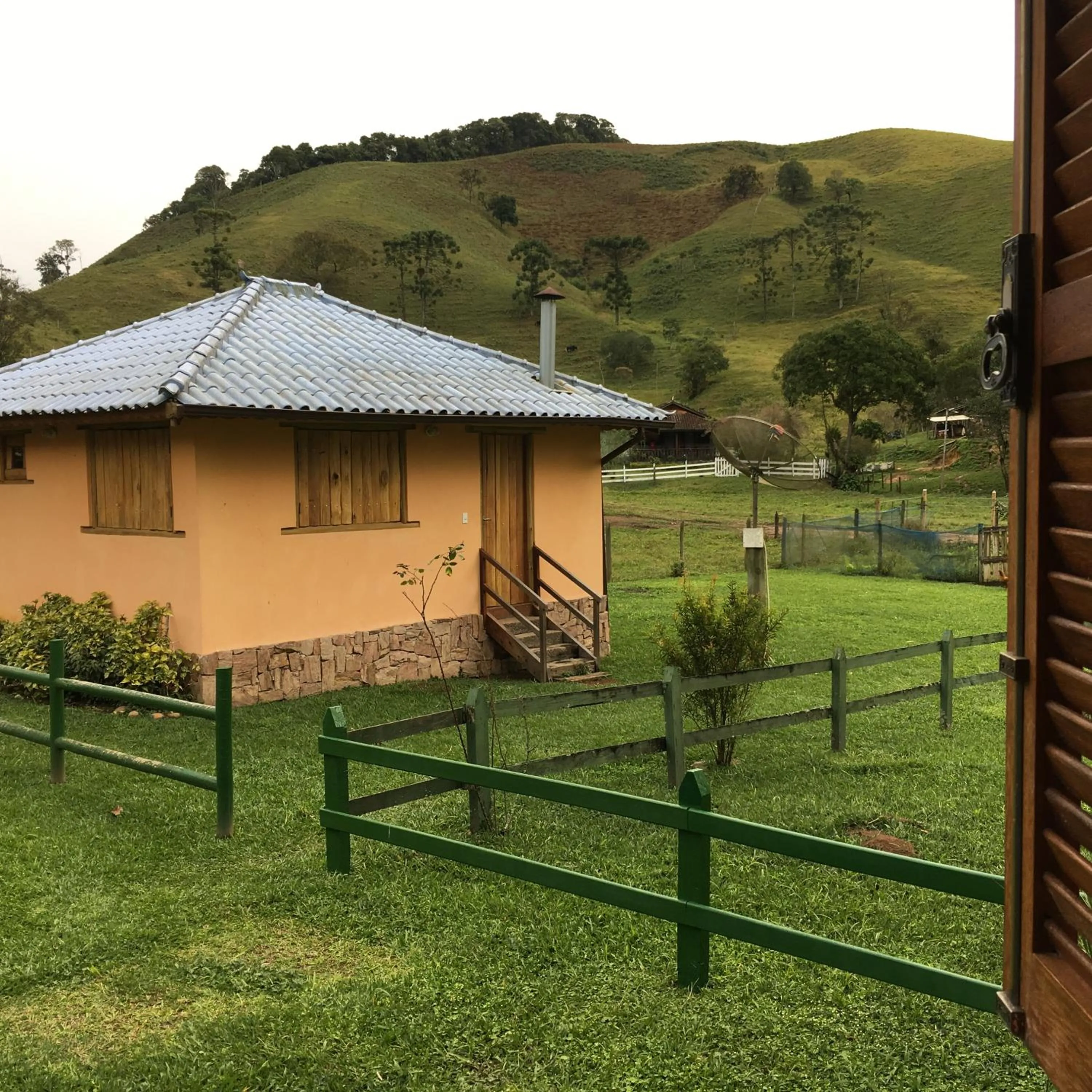 Inner courtyard view in Pousada Casa Fazenda do Rio