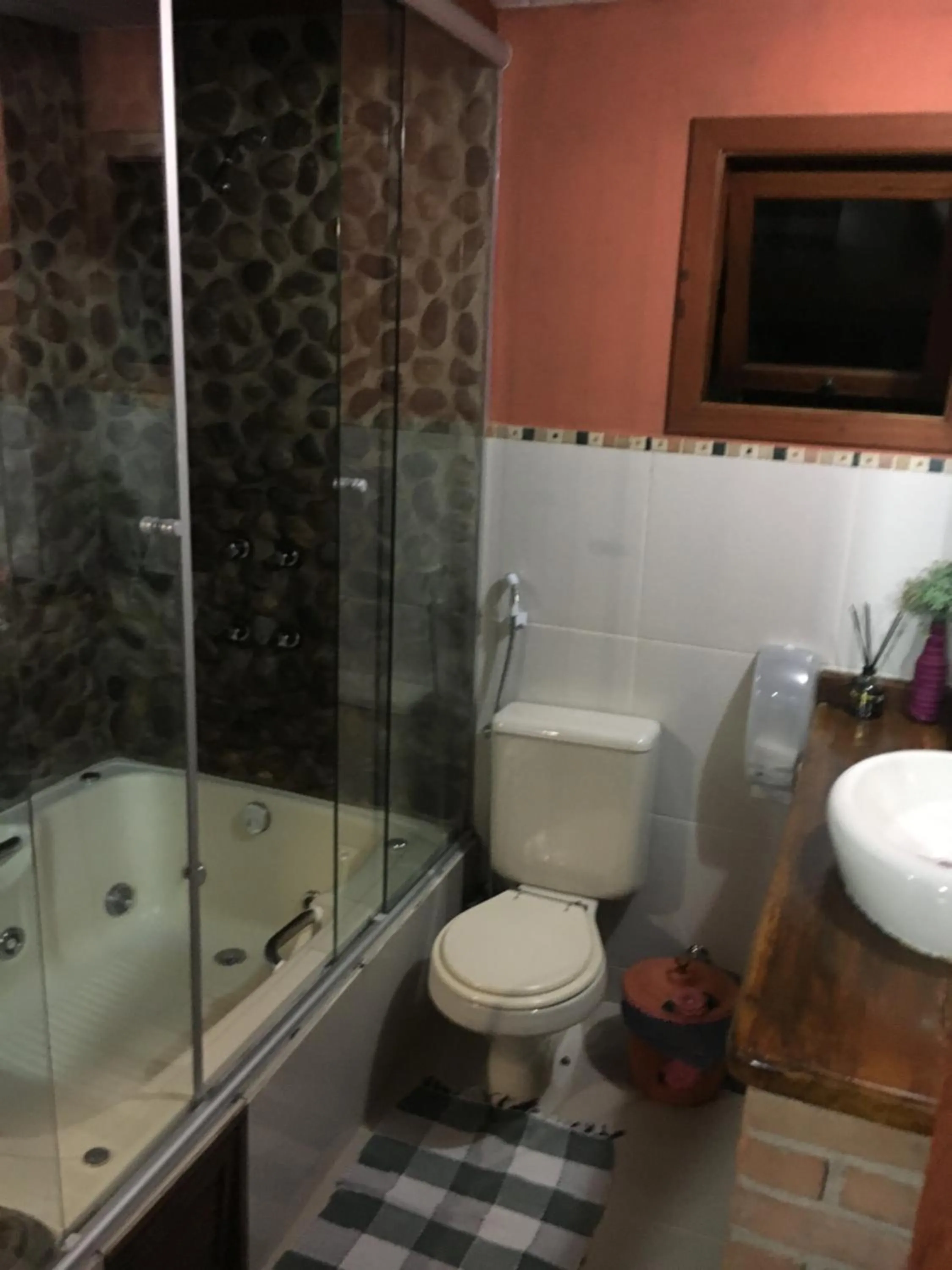 Bathroom in Pousada Casa Fazenda do Rio
